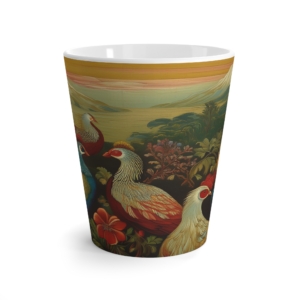 Exotic Bird Latte Mug