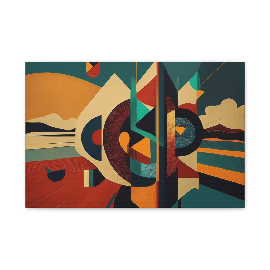 Curated visual reference: Modern Geometric Abstract Wall Art Print Photo Inspiration