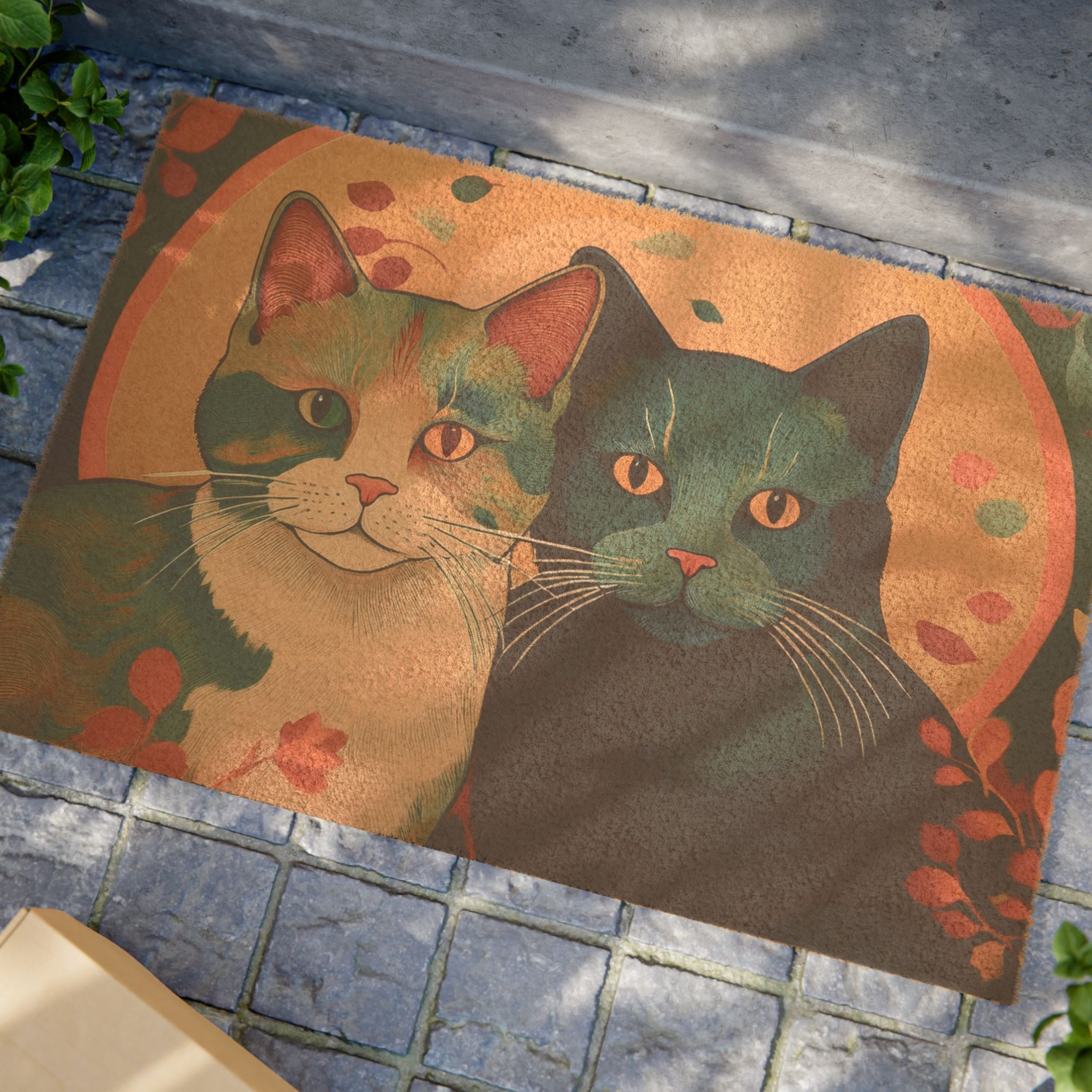 Vintage Cat Doormat - Image 3