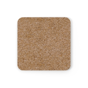 Boho Woman Art Coaster - 3.75 Square Cork Bottom Coaster with Vibrant Design - Unique Drinkware Gift for Art Lovers - Image 2