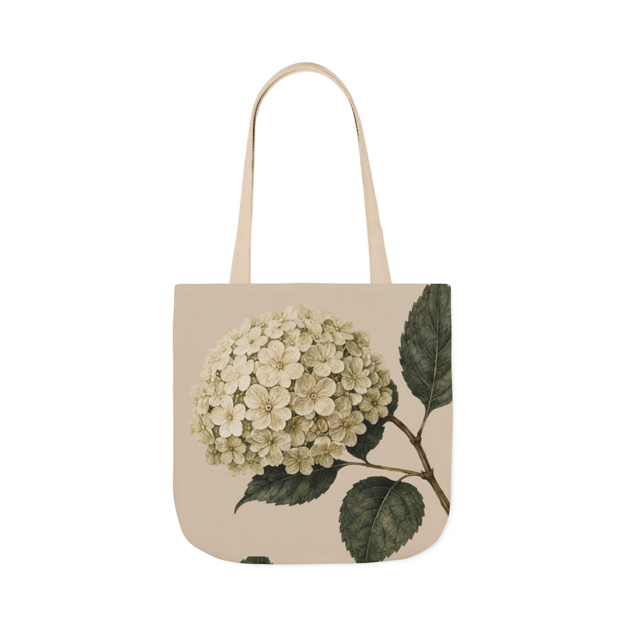 Hydrangea Botanical Tote Bag — Vintage Floral Canvas Tote - Image 8
