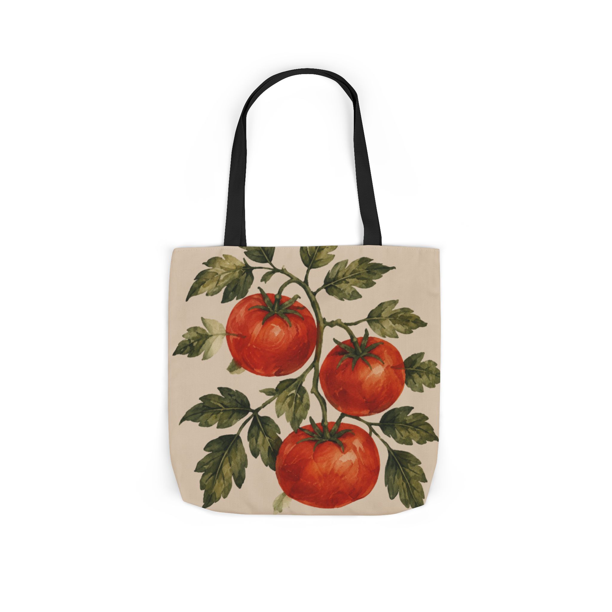 Tomato Vine Canvas Tote Bag — Vintage Botanical Market Bag - Image 31