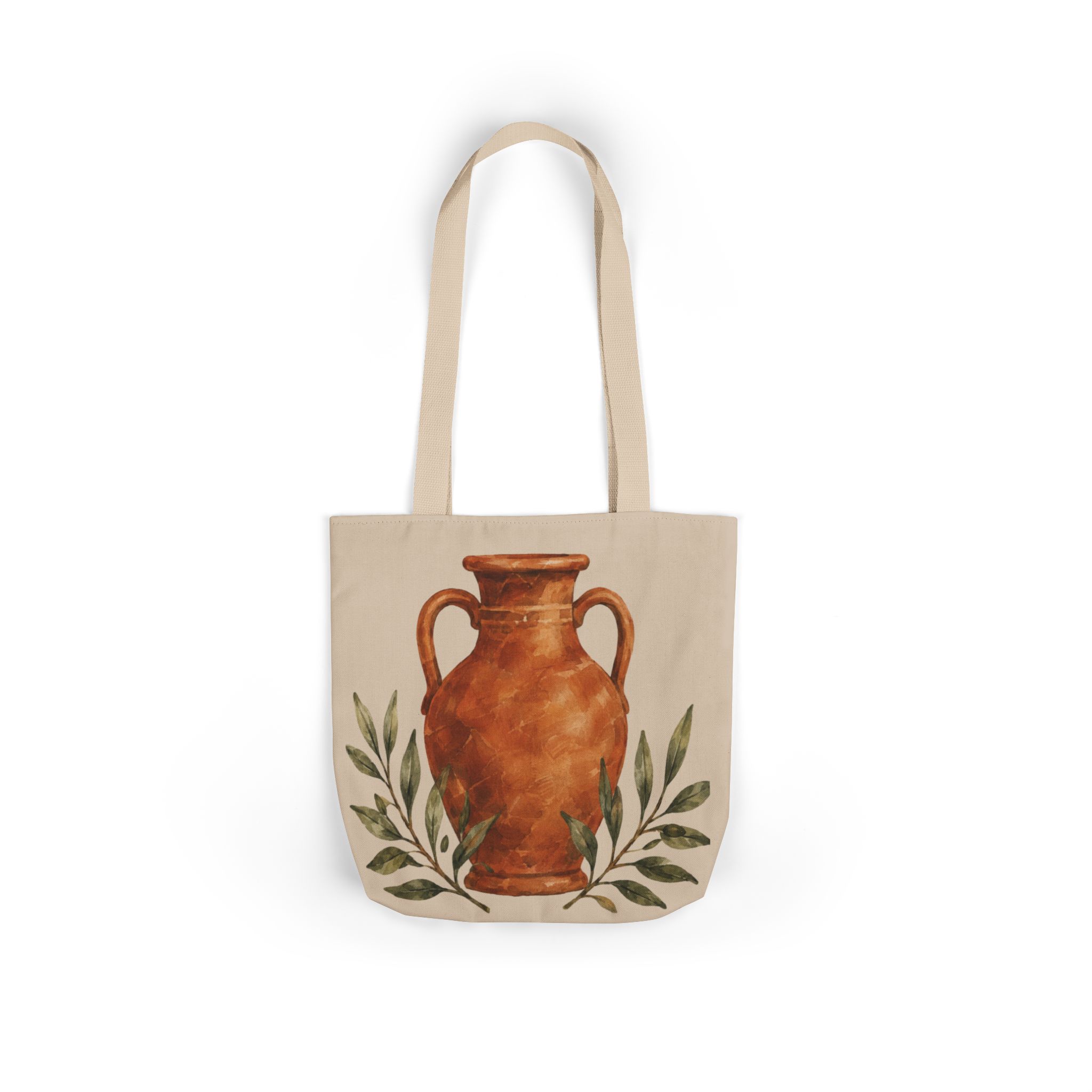 Terra Amphora Canvas Tote Bag - Image 7