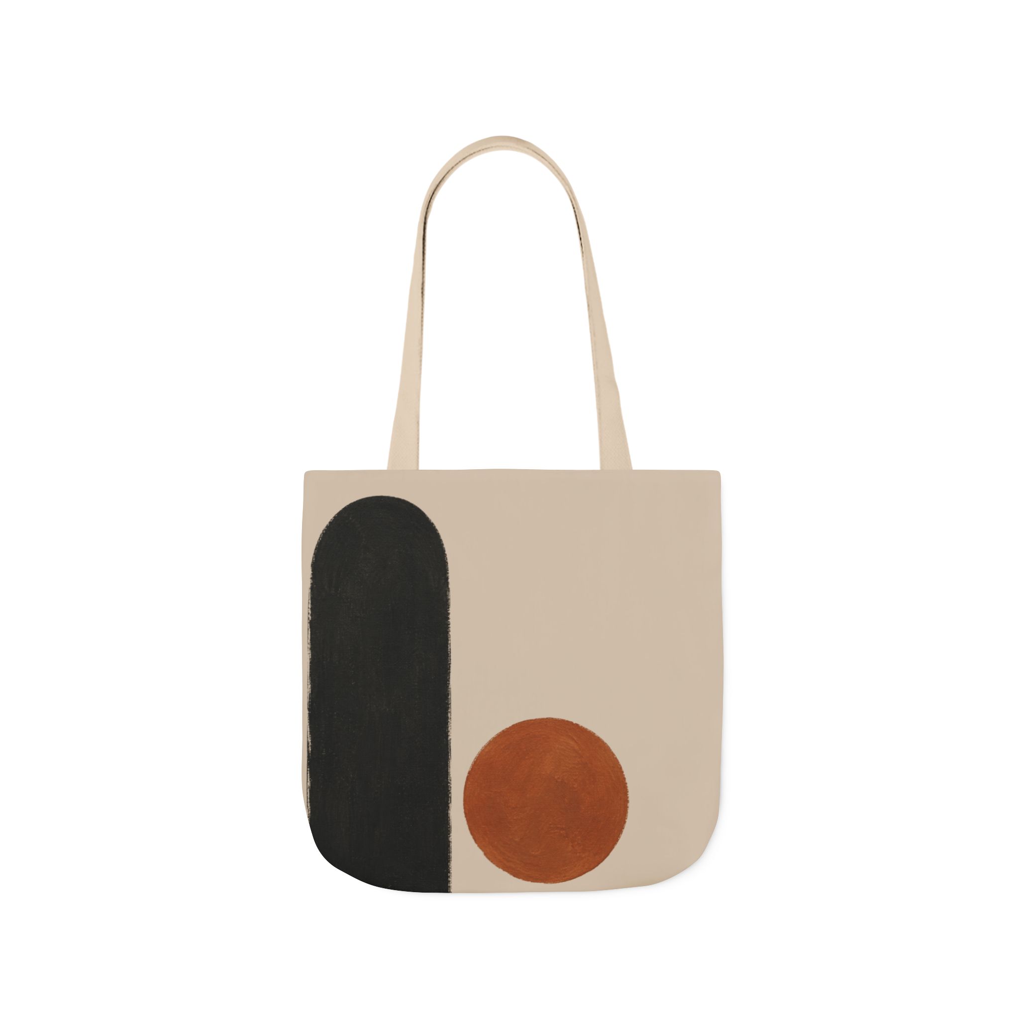 Arches Geometric Tote Bag – Modern Scandinavian Abstract Canvas Tote