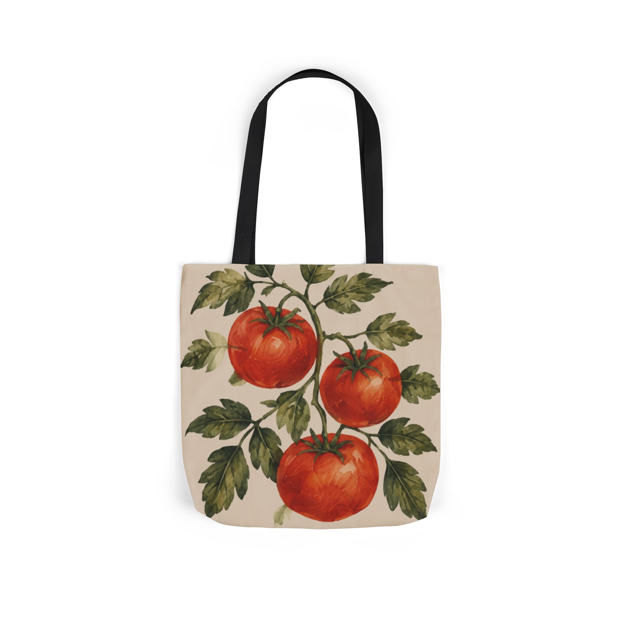 Tomato Vine Canvas Tote Bag — Vintage Botanical Market Bag - Image 13