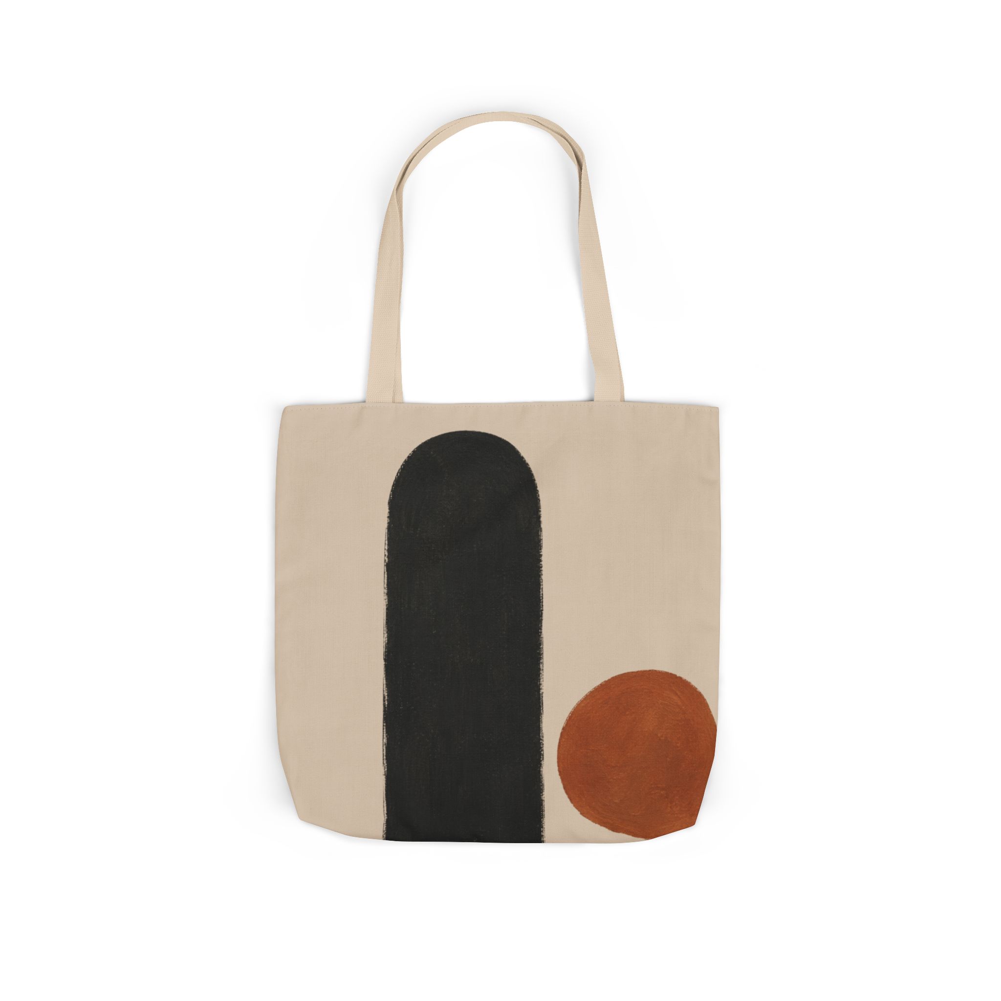 Arches Geometric Tote Bag – Modern Scandinavian Abstract Canvas Tote - Image 9