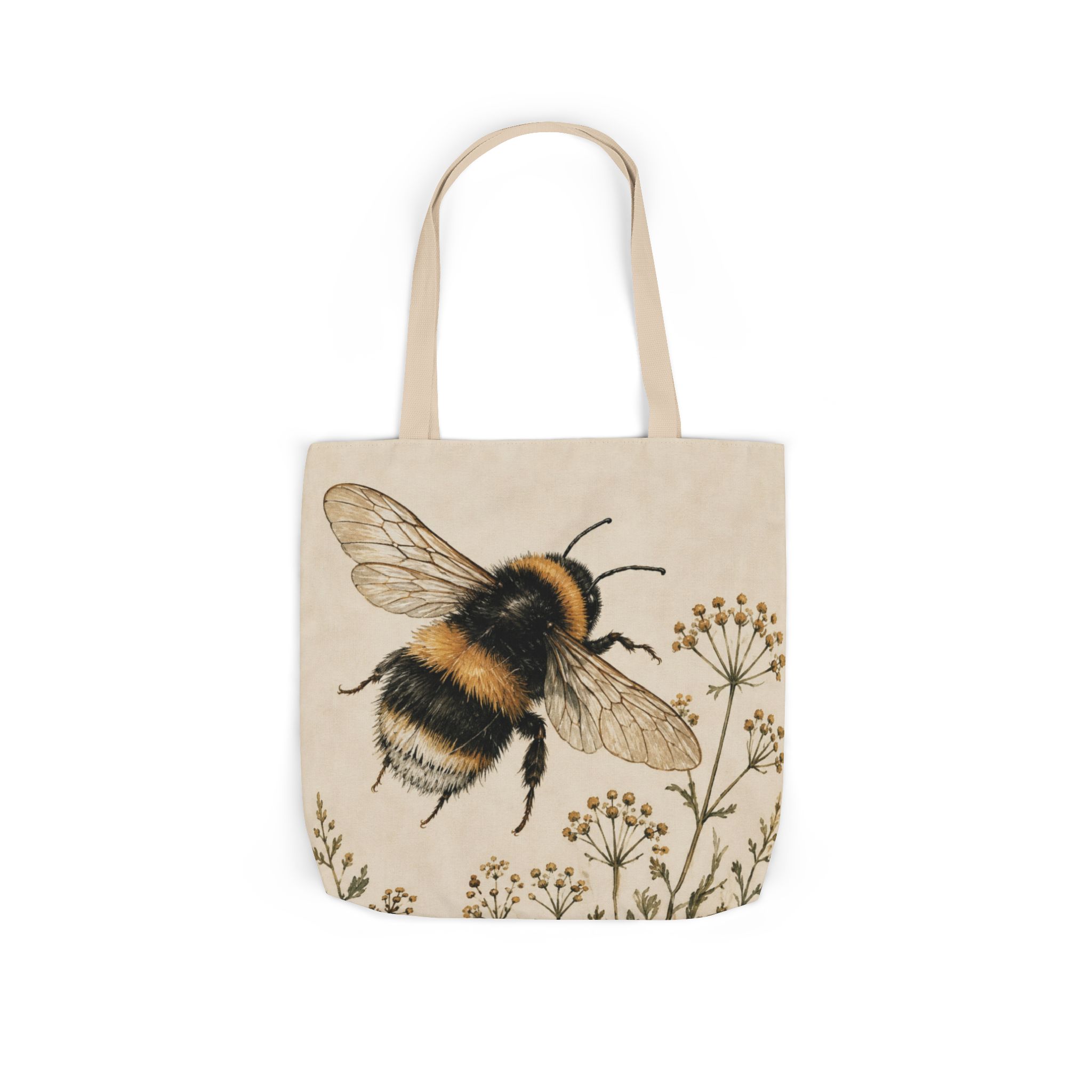 Bumblebee Canvas Tote Bag - Image 4