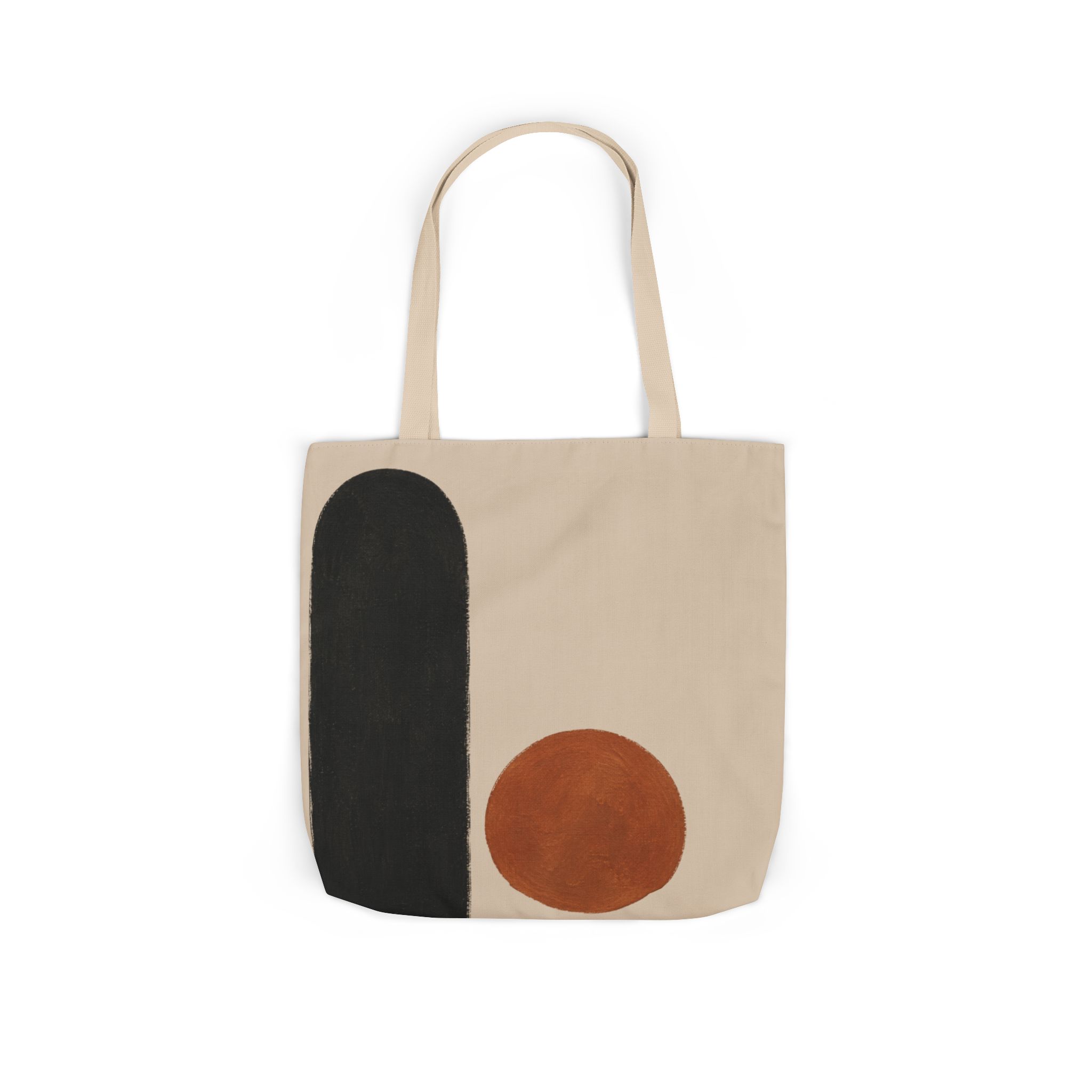 Arches Geometric Tote Bag – Modern Scandinavian Abstract Canvas Tote - Image 7