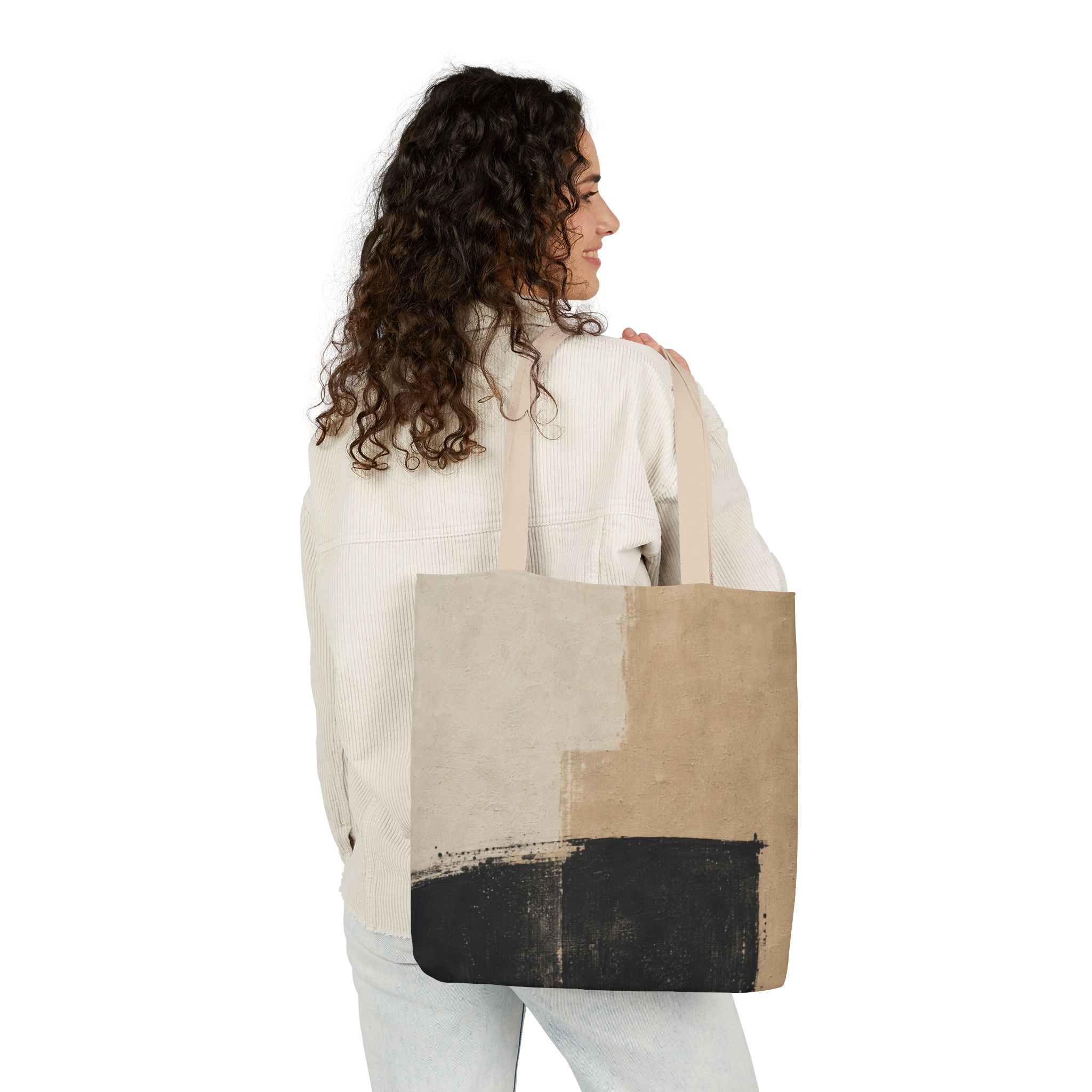 Raw Canvas Tote Bag - Image 5