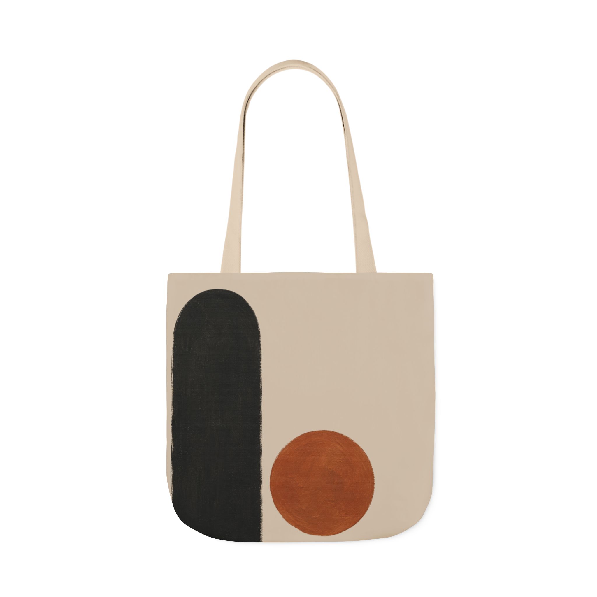 Arches Geometric Tote Bag – Modern Scandinavian Abstract Canvas Tote - Image 6