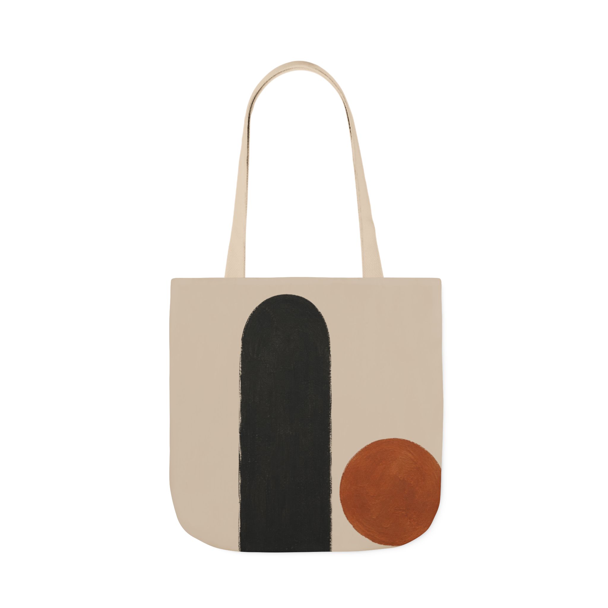 Arches Geometric Tote Bag – Modern Scandinavian Abstract Canvas Tote - Image 8