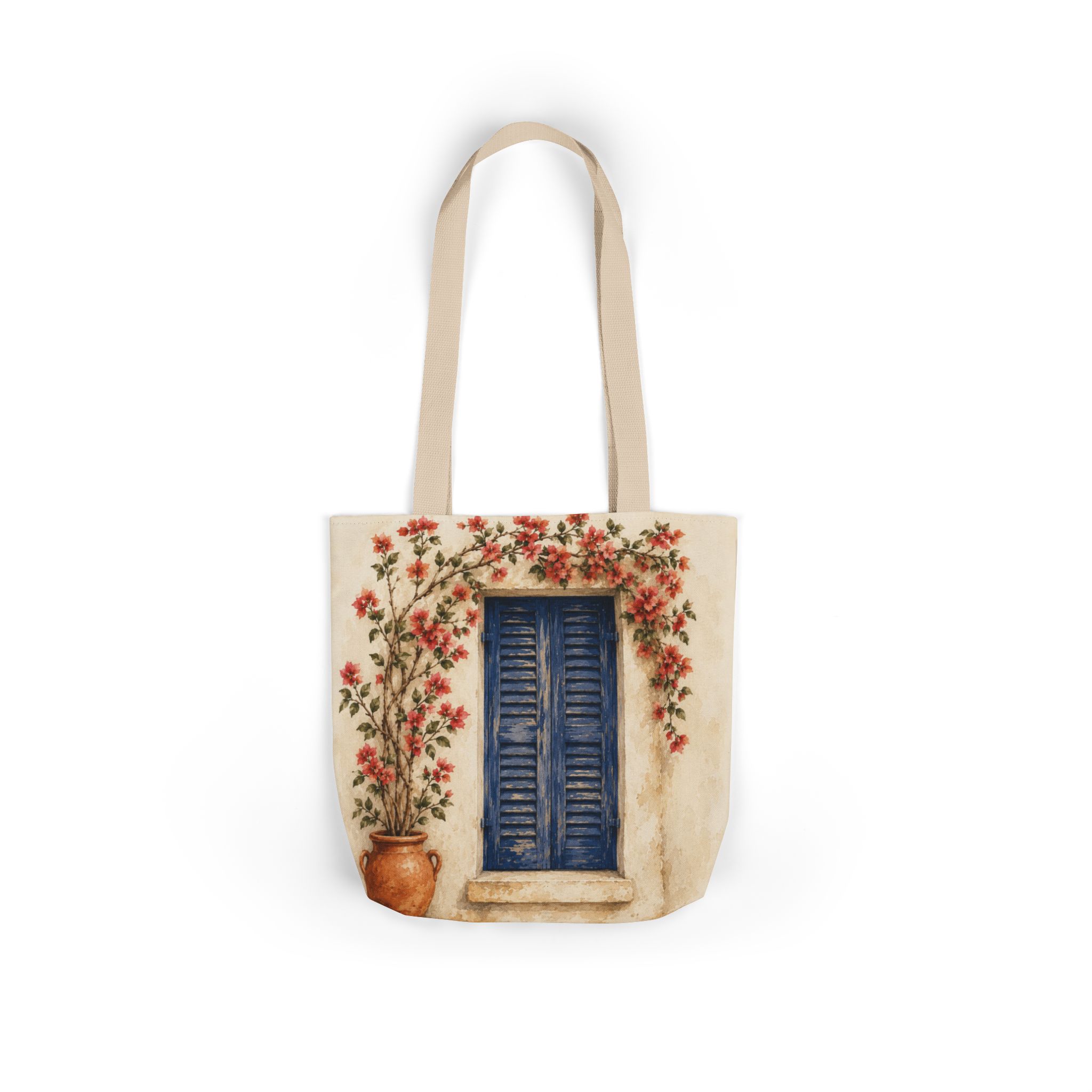 Coastal Window Canvas Tote Bag - Image 5