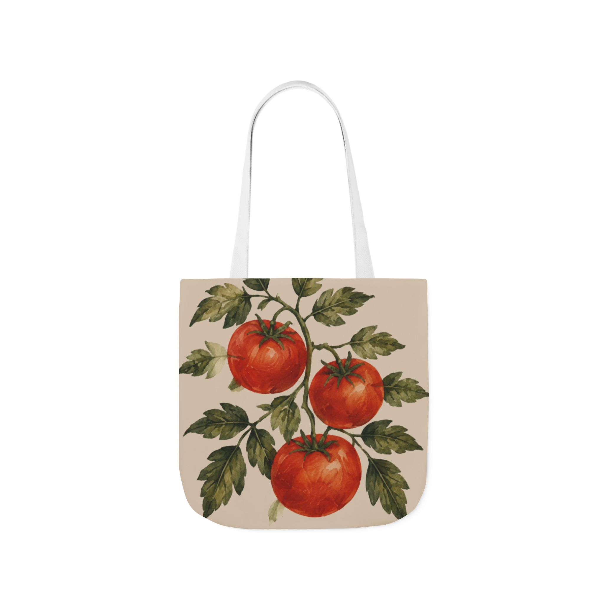 Tomato Vine Canvas Tote Bag — Vintage Botanical Market Bag - Image 24