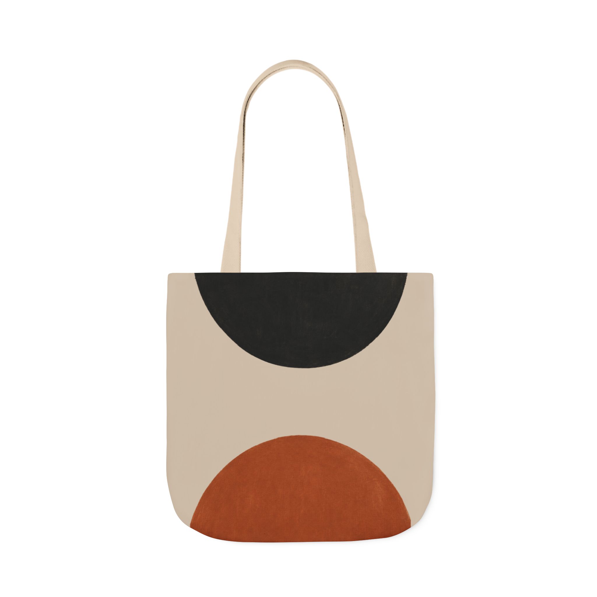 Balance Abstract Tote Bag – Scandinavian Geometric Canvas Tote - Image 8