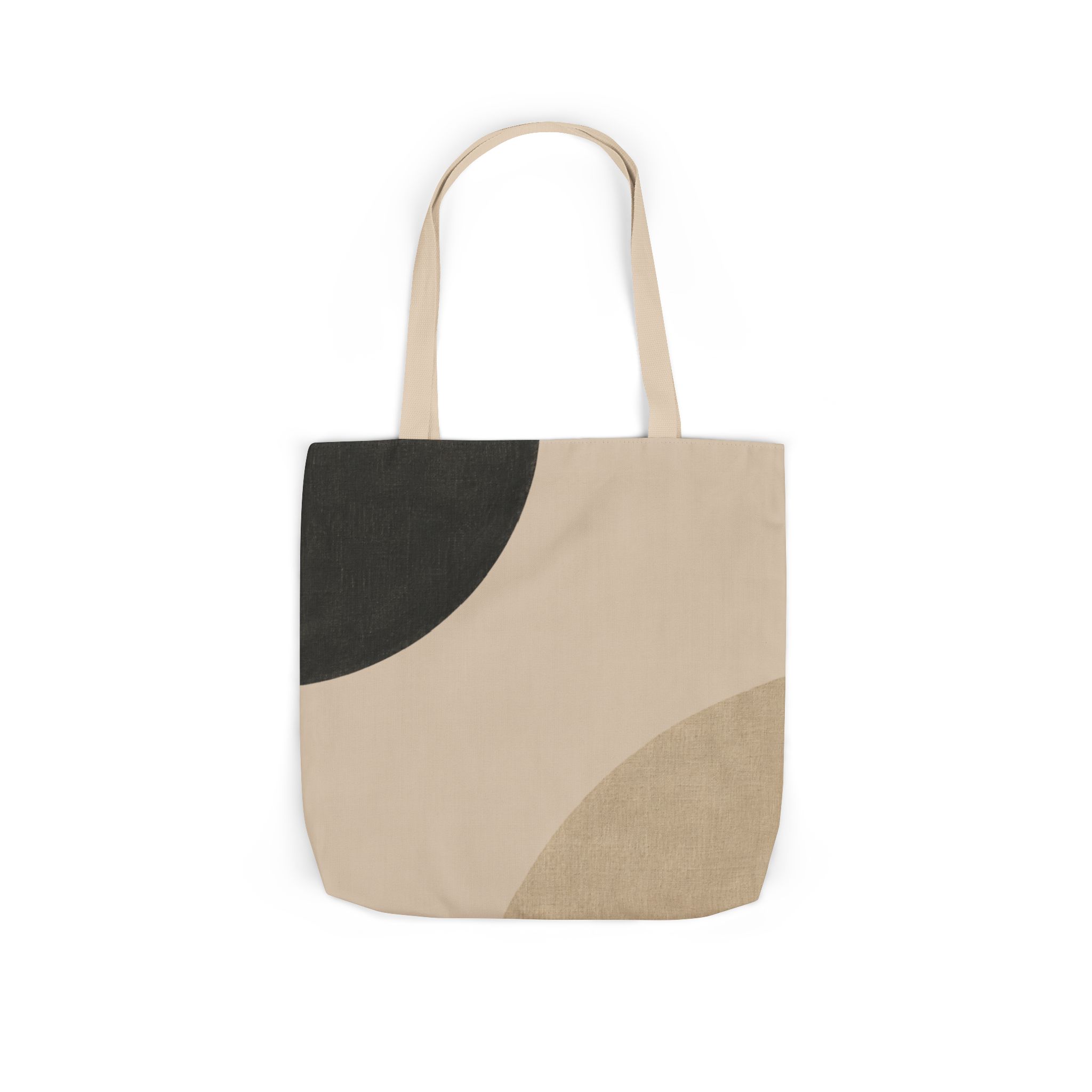 Mono Form Minimalist Canvas Tote Bag – Scandinavian Geometric Design - Image 7