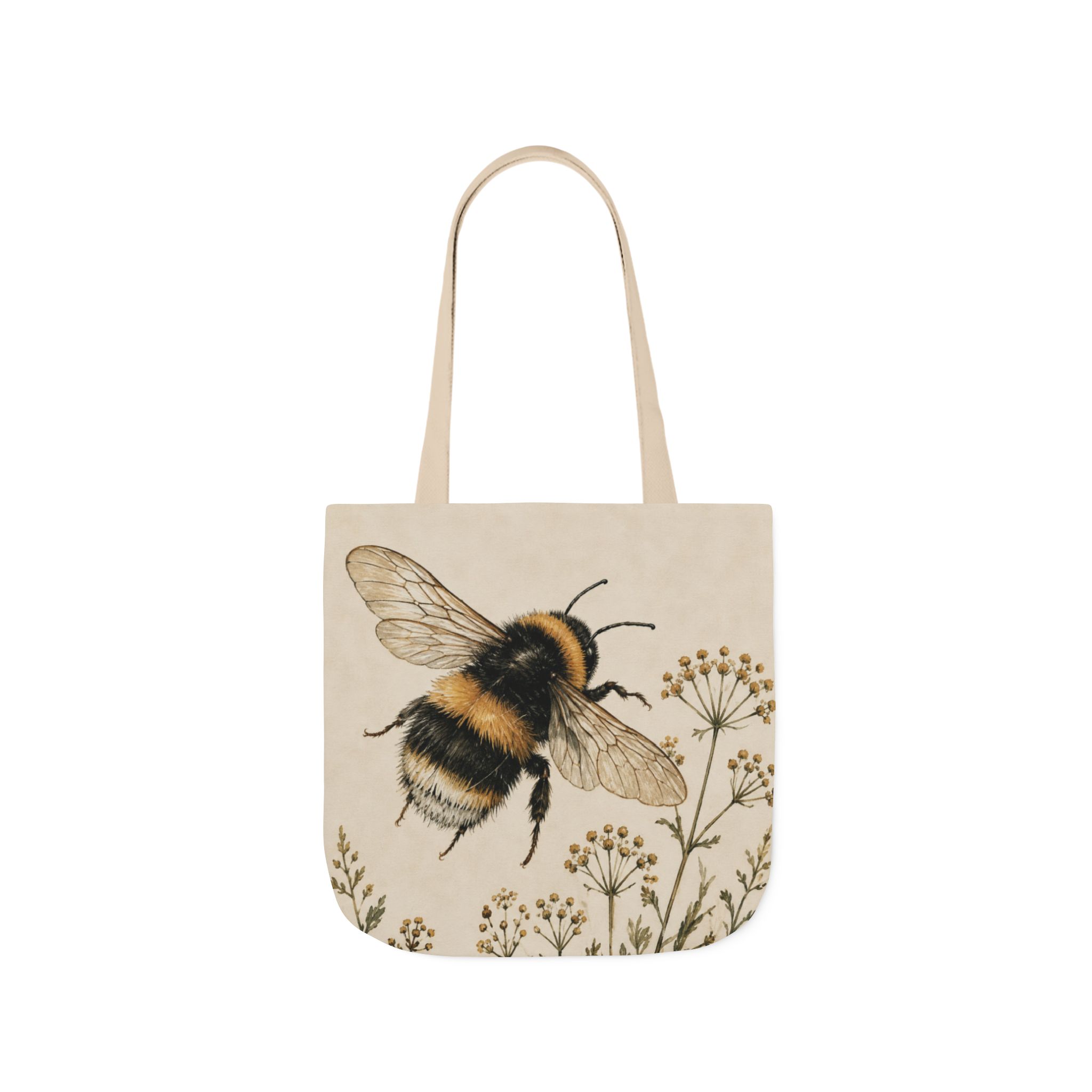 Bumblebee Canvas Tote Bag