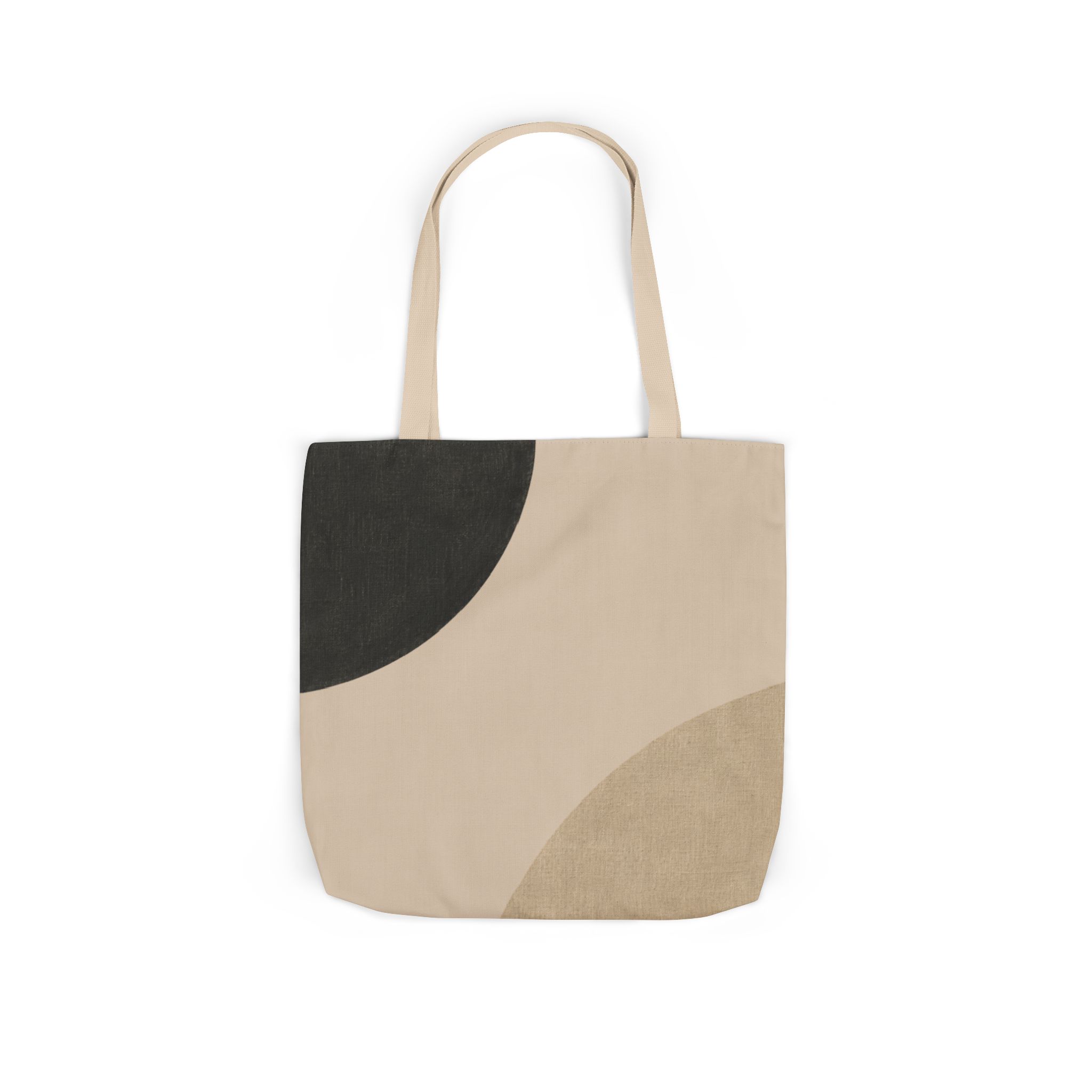 Mono Form Minimalist Canvas Tote Bag – Scandinavian Geometric Design - Image 9