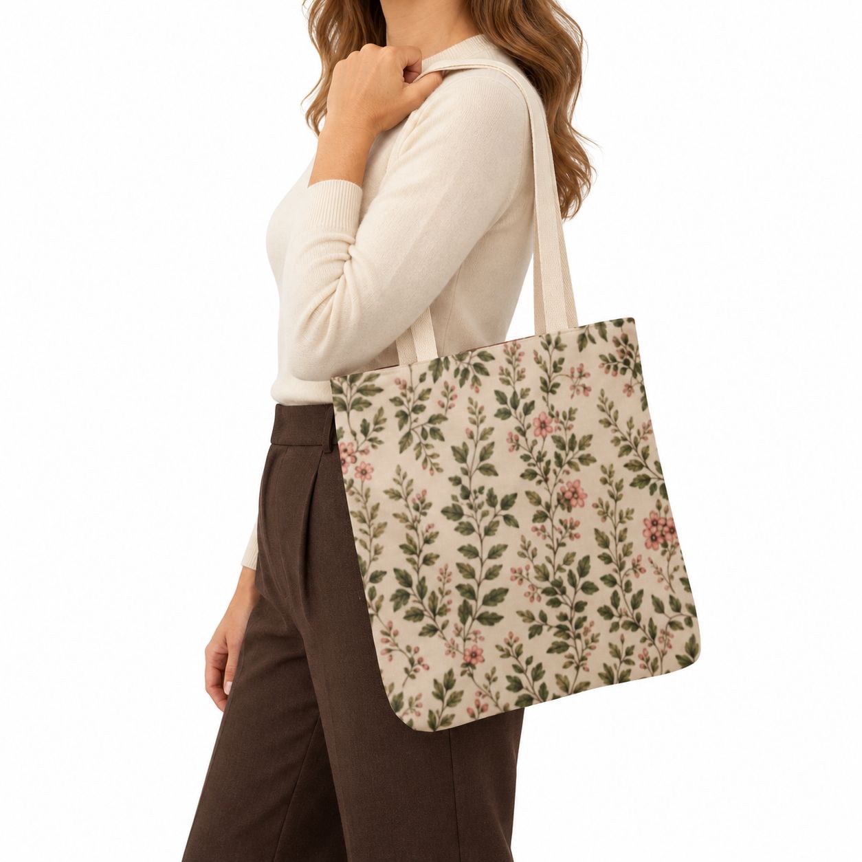 Rose Arbor Canvas Tote Bag - Image 2