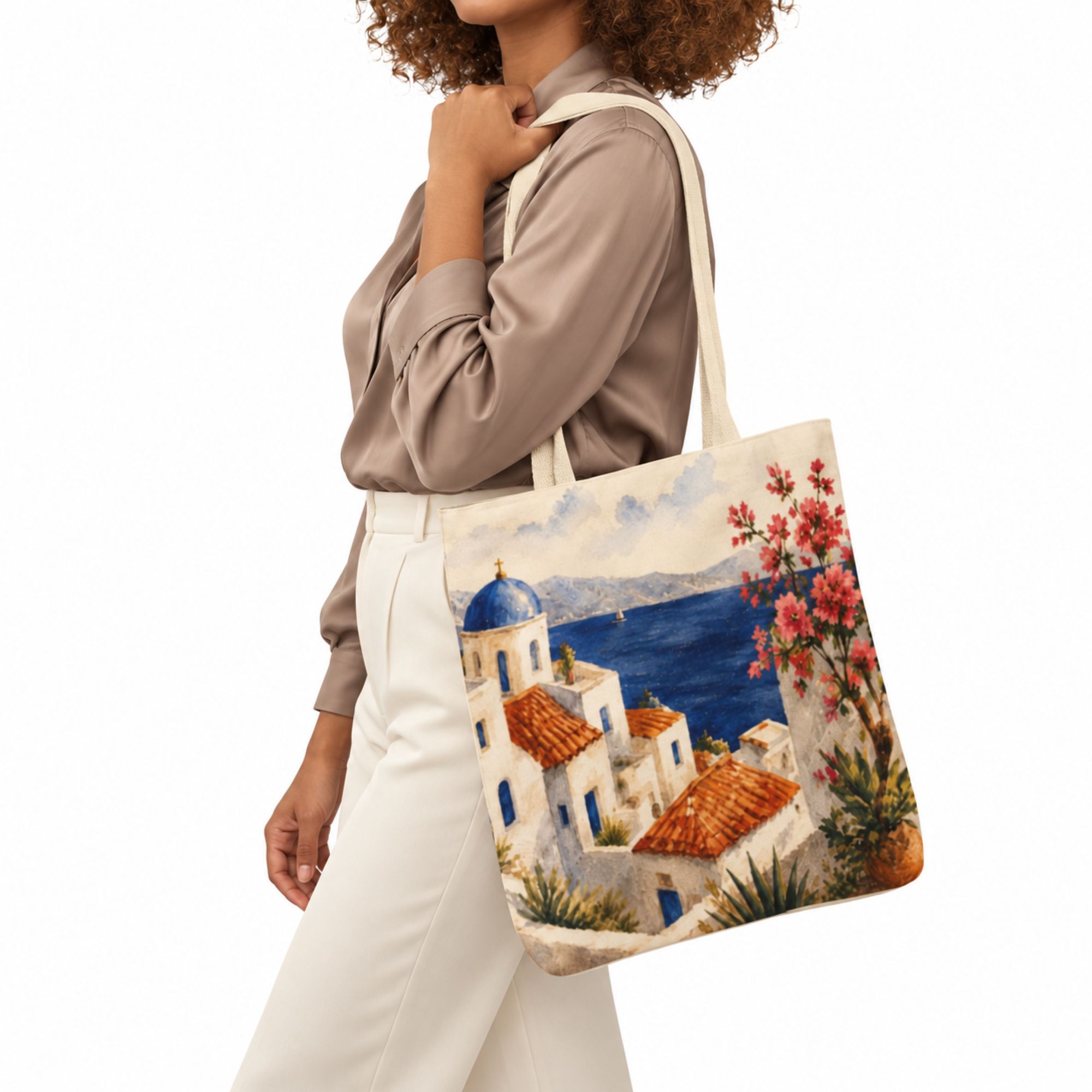 Summer Coast Canvas Tote Bag - Image 2