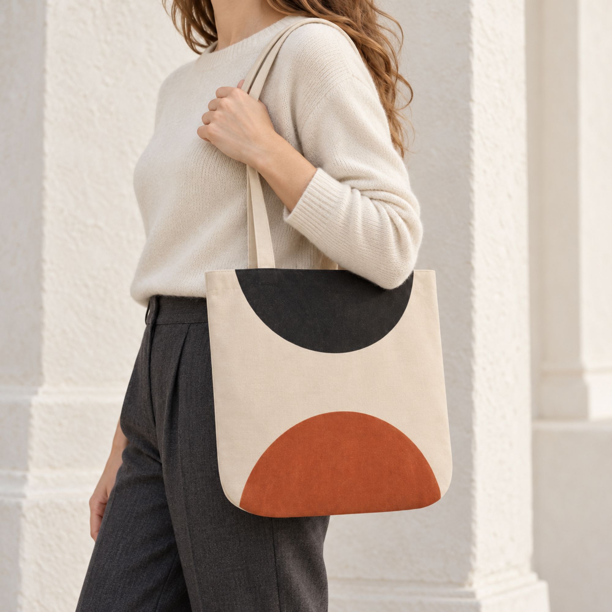 Balance Canvas Tote Bag - Image 2