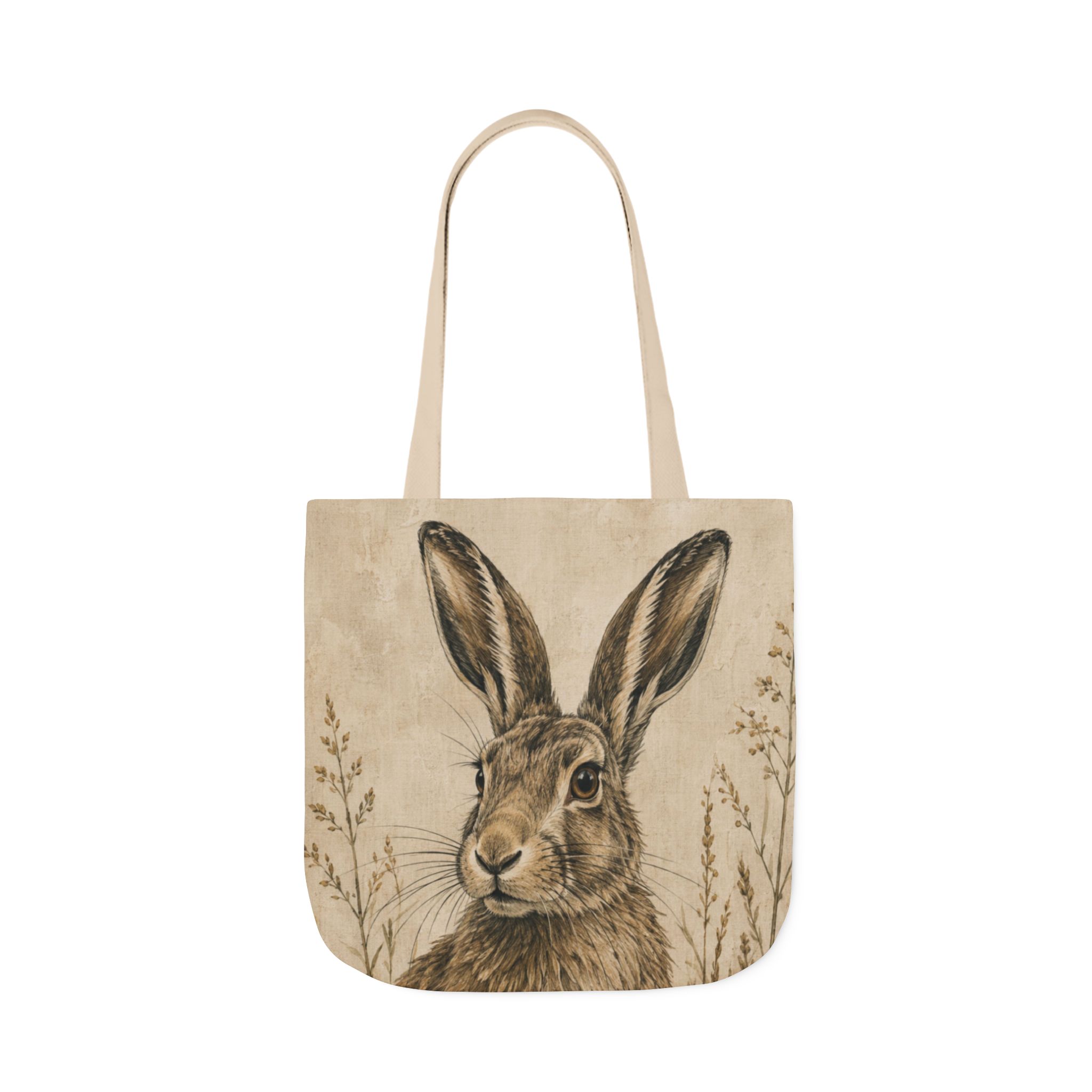 Hare Canvas Tote Bag - Image 6