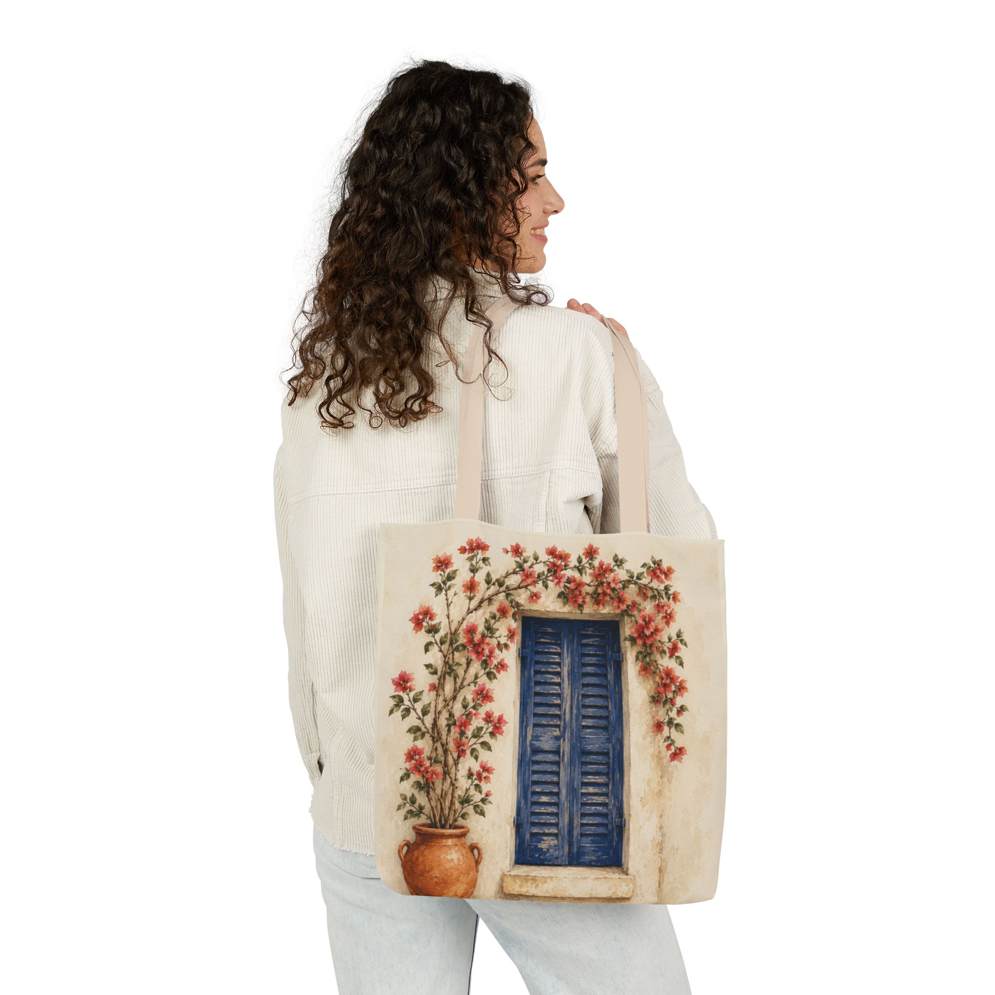 Coastal Window Canvas Tote Bag - Image 10