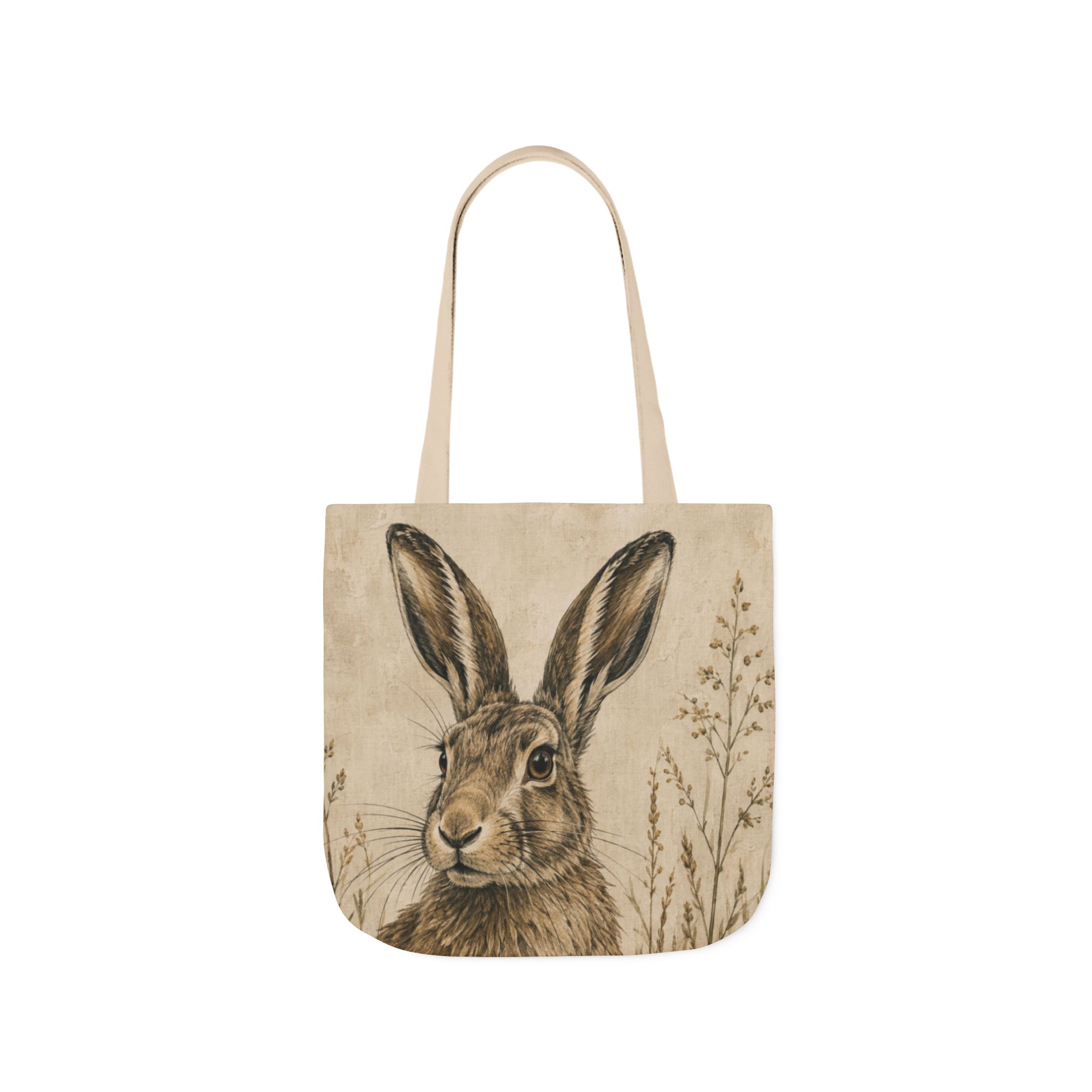 Hare Canvas Tote Bag - Image 3