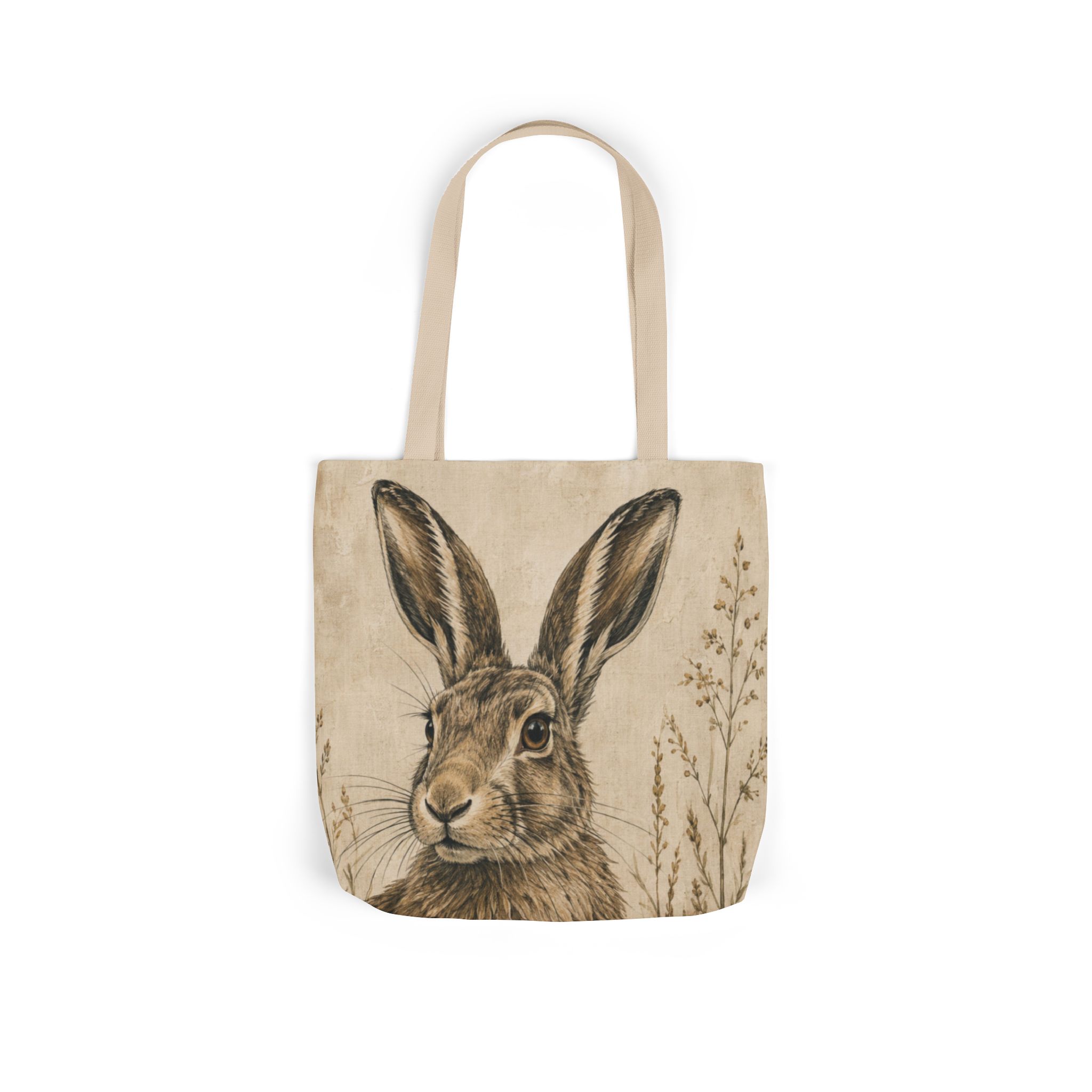 Hare Canvas Tote Bag - Image 4
