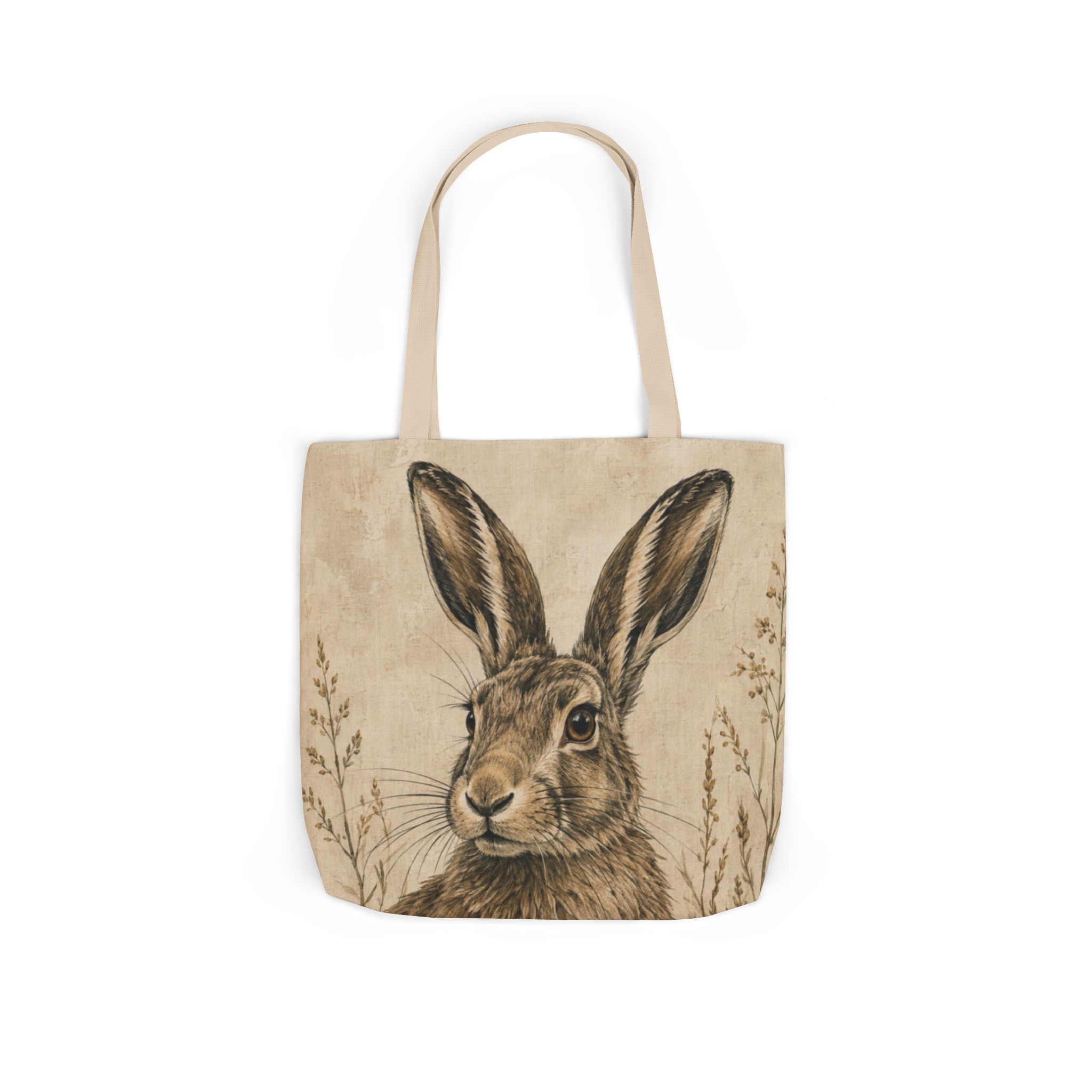 Hare Canvas Tote Bag - Image 7