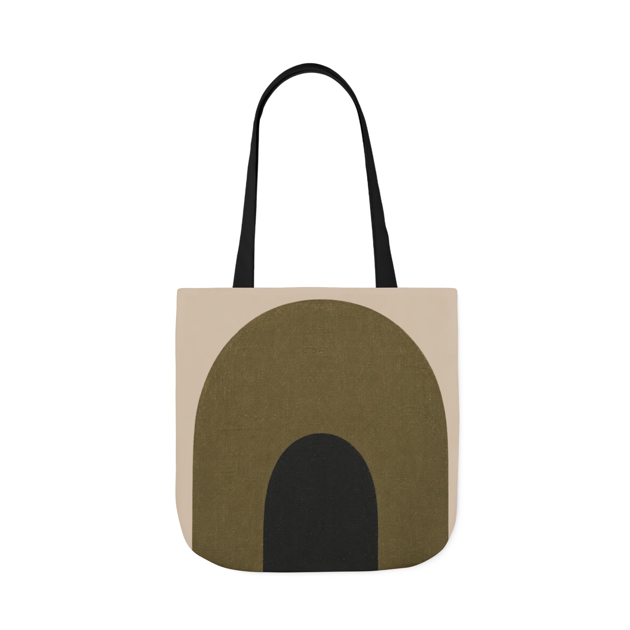 Olive Arch Canvas Tote Bag - Image 2