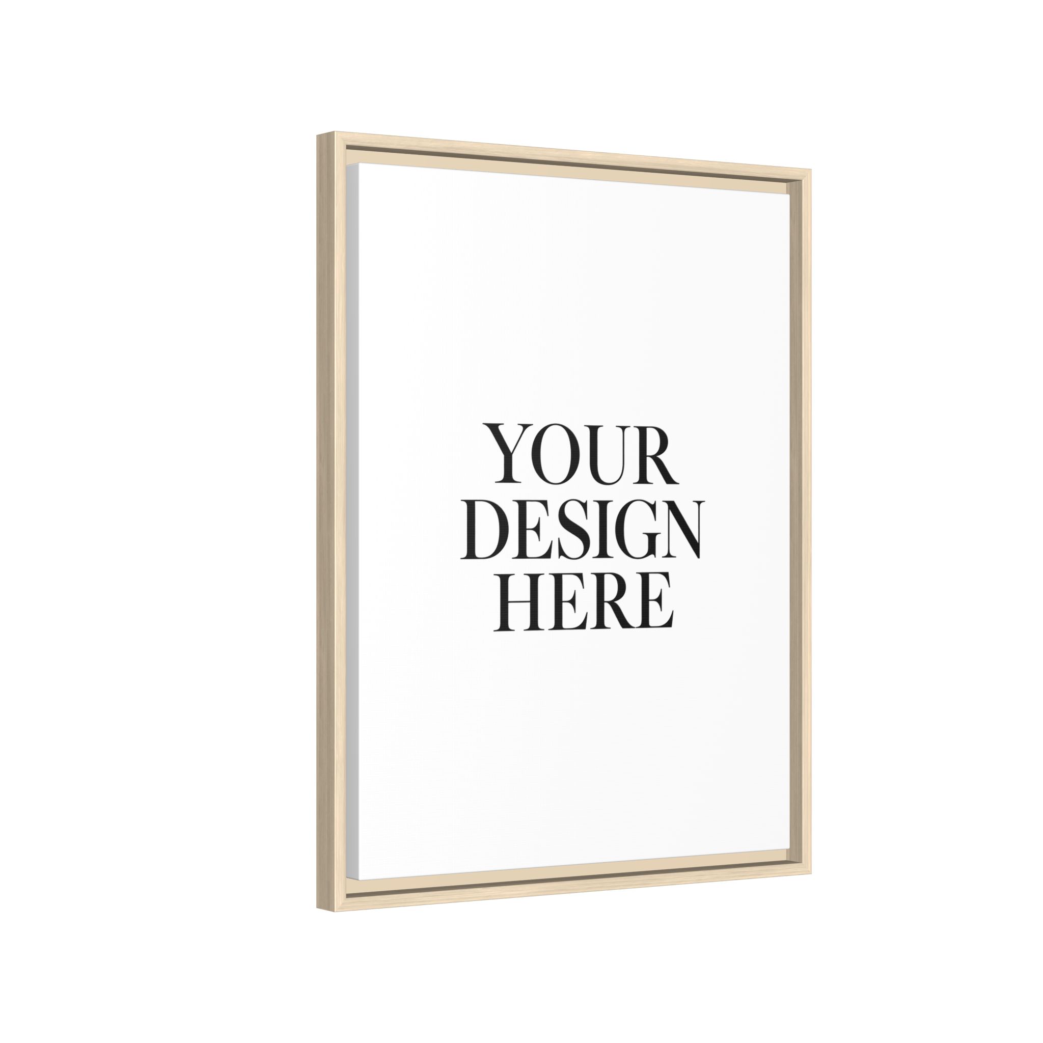 Framed Matte Canvas Wall Art — Custom Design Print - Image 11