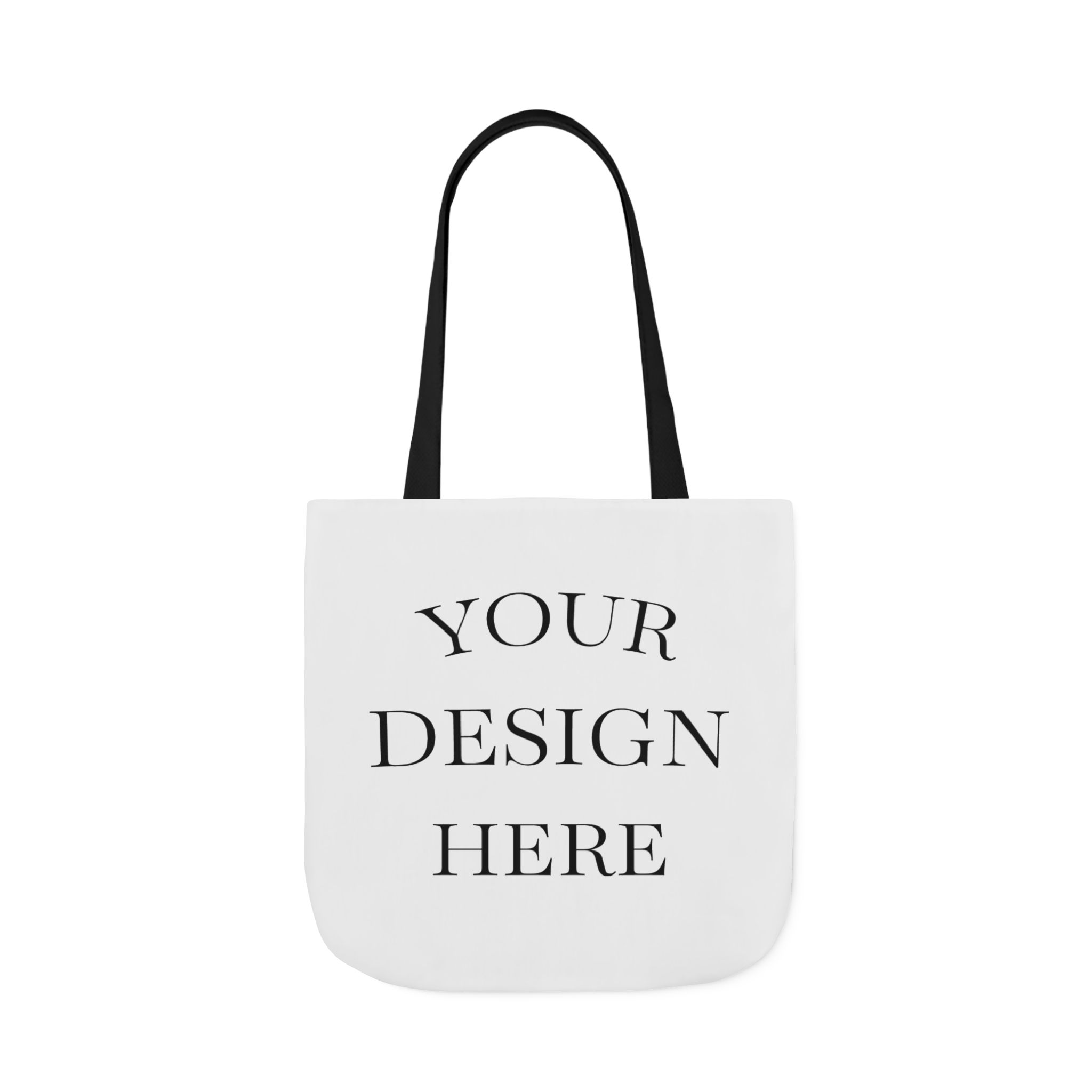 Canvas Tote Bag — Customizable Printed Tote with Color Strap Options - Image 9
