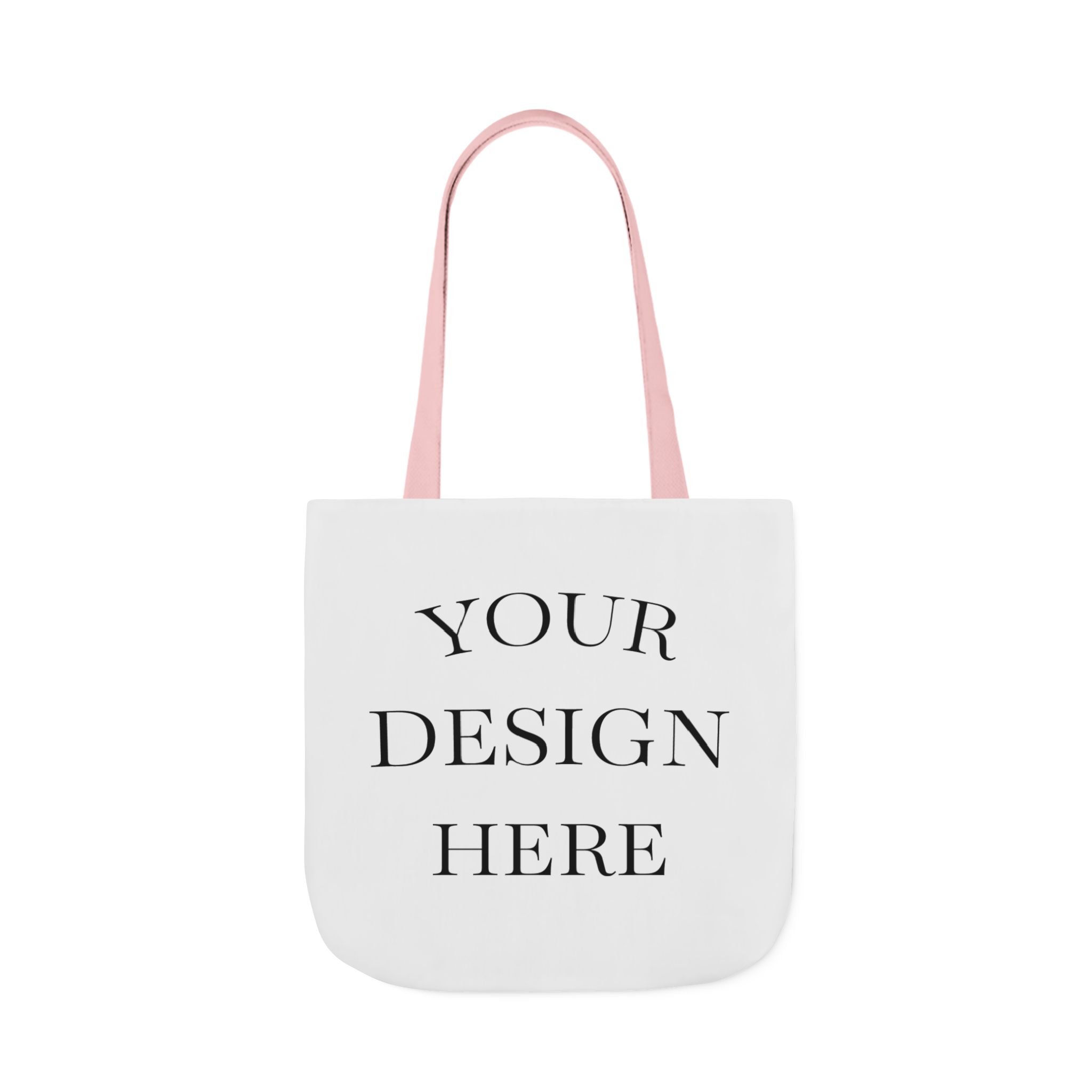 Canvas Tote Bag — Customizable Printed Tote with Color Strap Options - Image 11