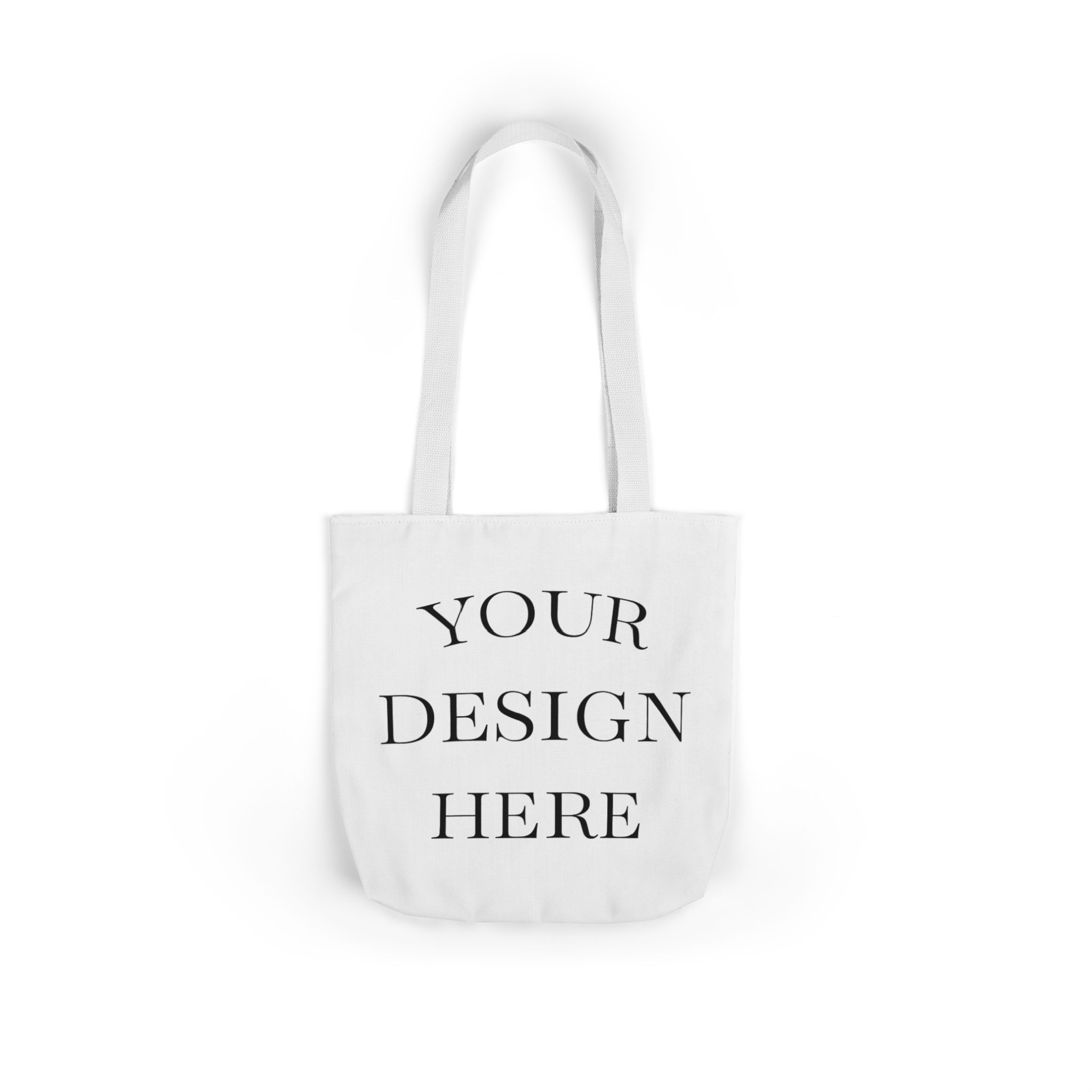 Canvas Tote Bag — Customizable Printed Canvas Tote with Color Strap Options - Image 7