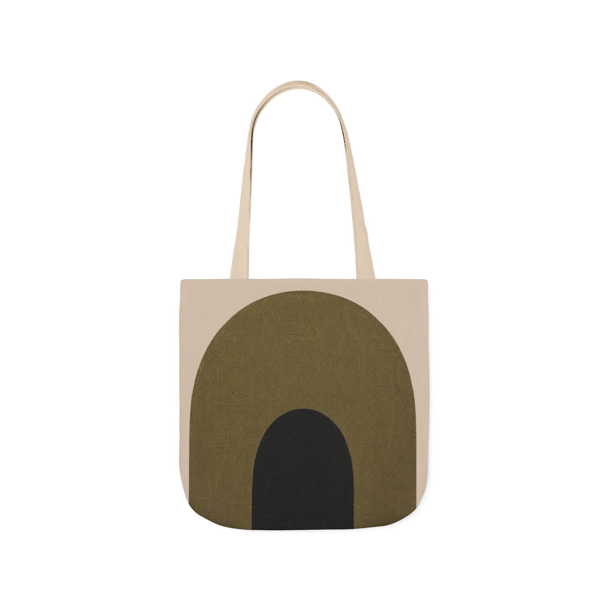 Olive Arch Canvas Tote Bag