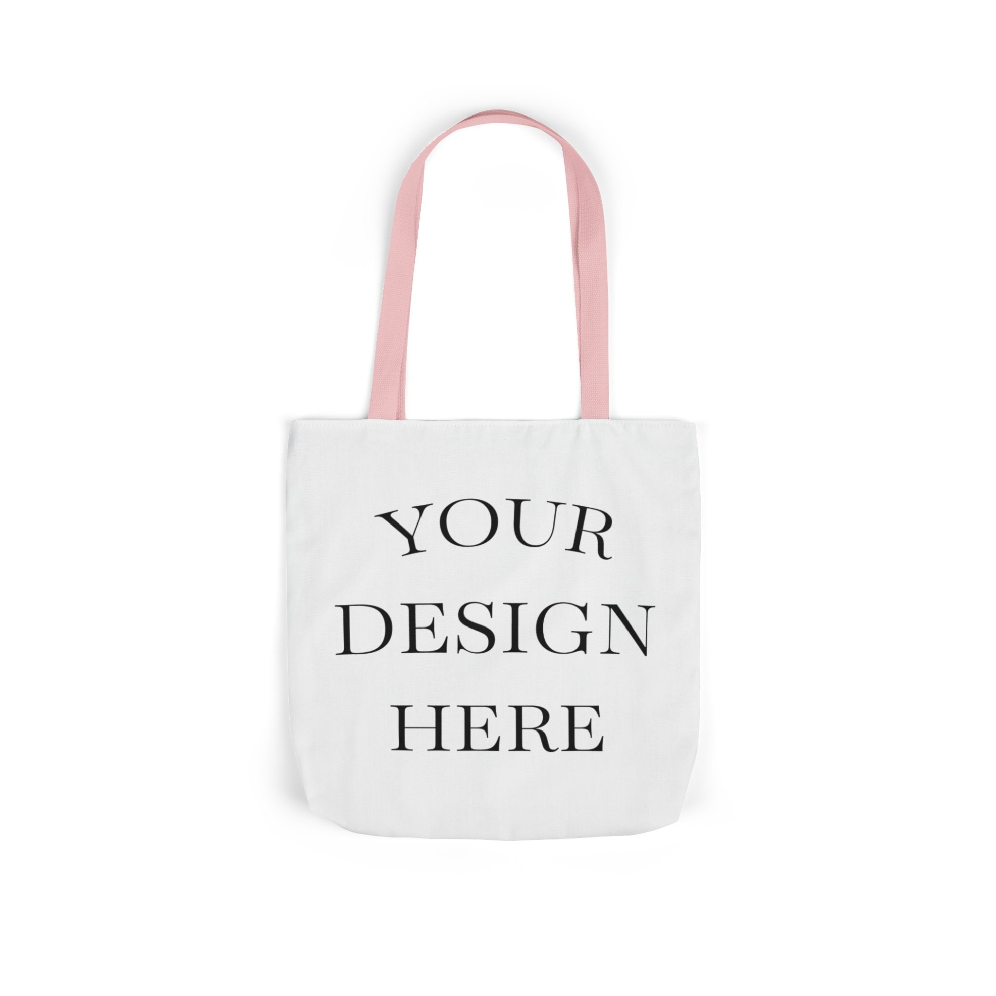 Canvas Tote Bag — Customizable Printed Canvas Tote with Color Strap Options - Image 12