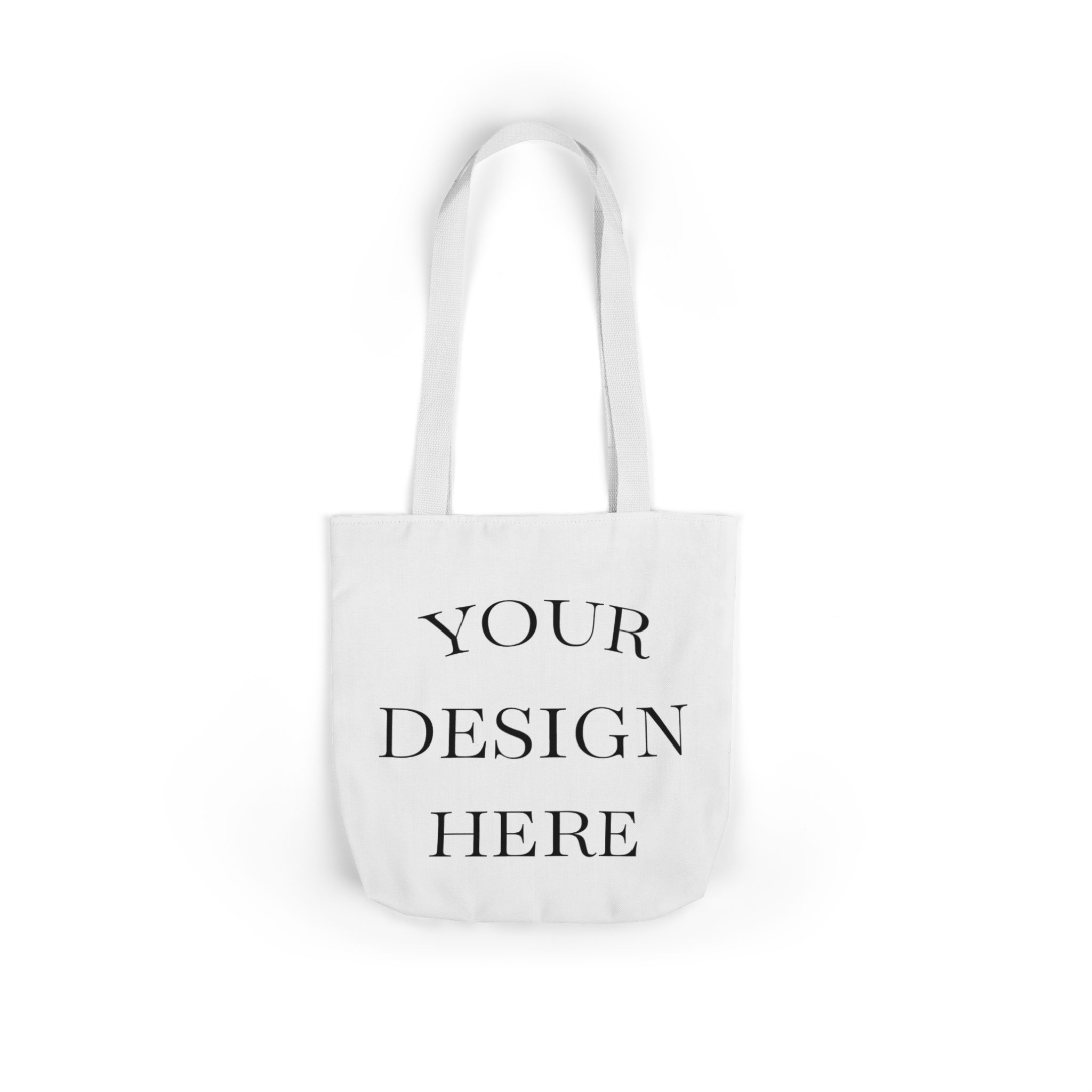Canvas Tote Bag — Customizable Printed Tote with Color Strap Options - Image 4