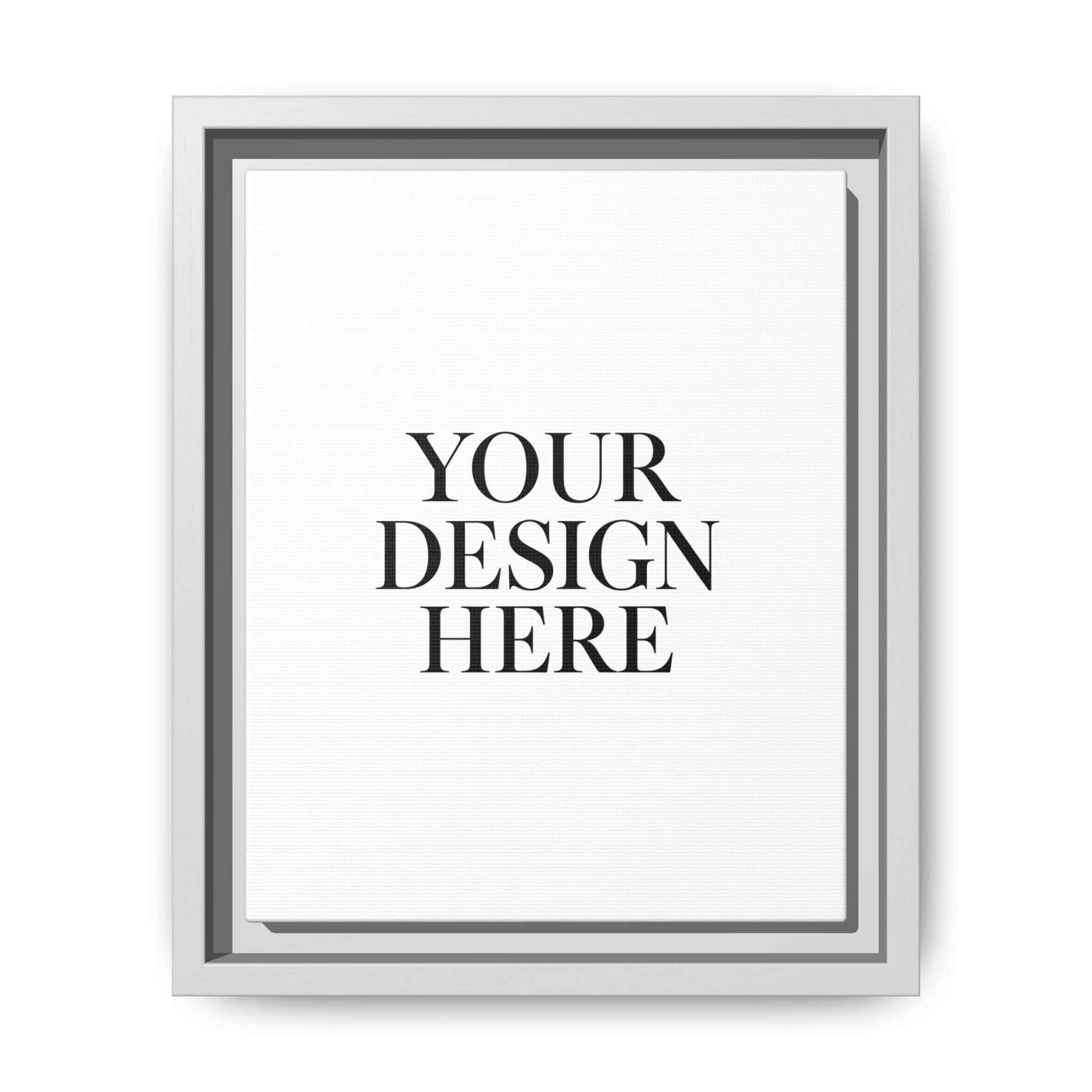Framed Matte Canvas Wall Art — Custom Design Print - Image 8