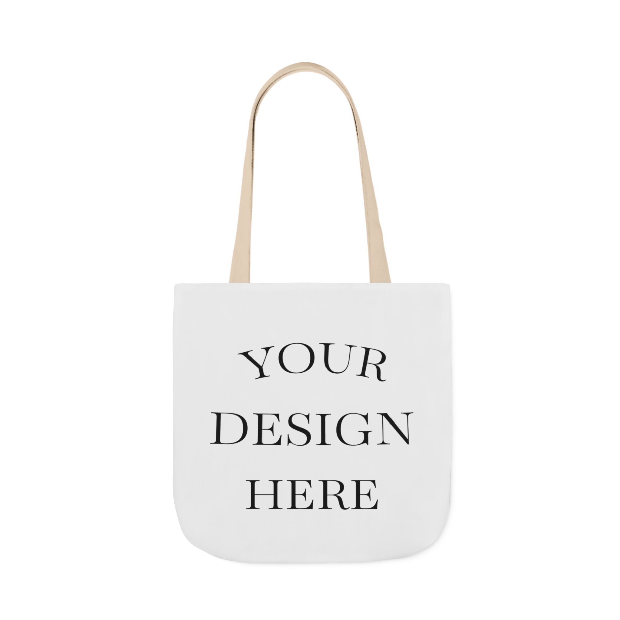 Canvas Tote Bag — Customizable Printed Tote with Color Strap Options - Image 8