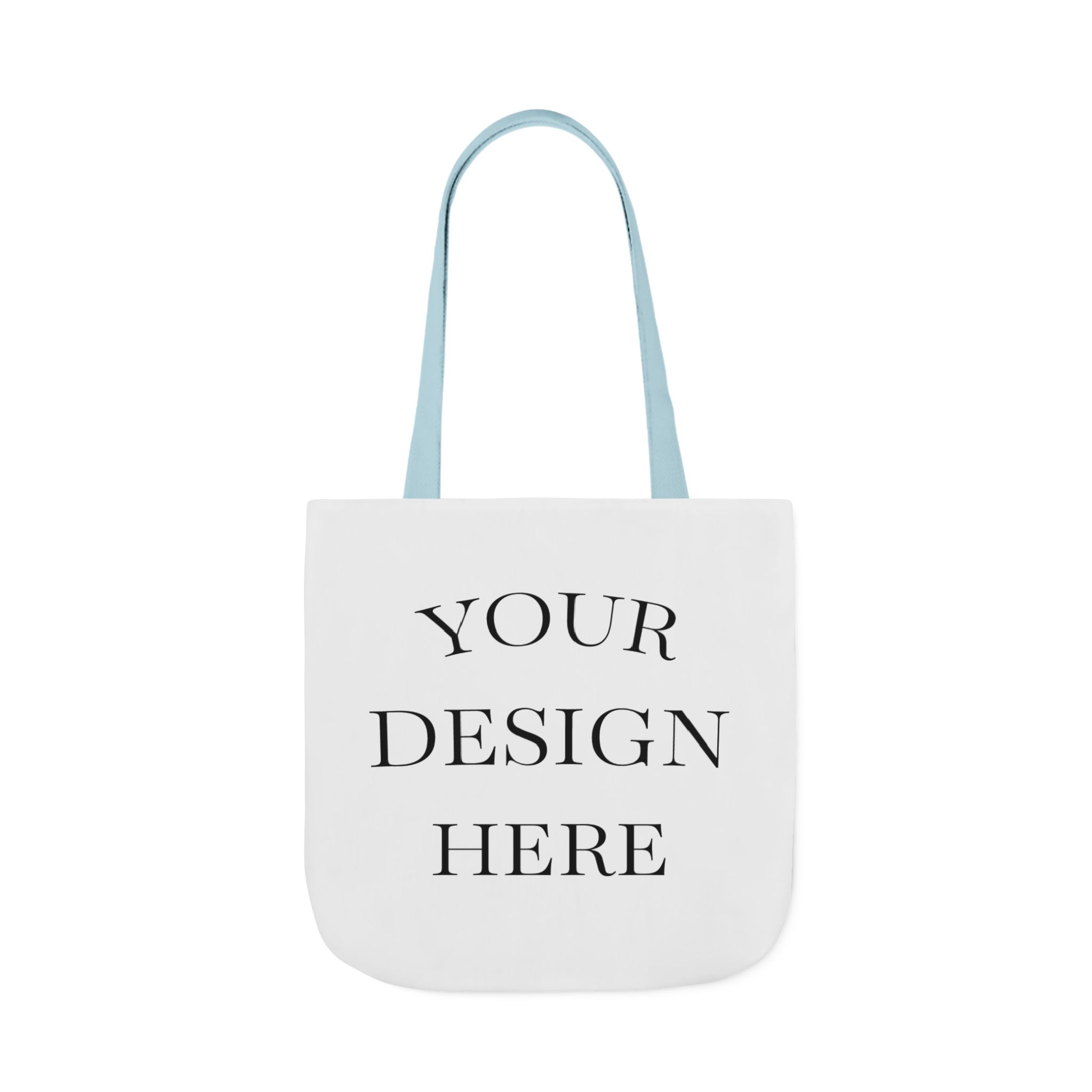 Canvas Tote Bag — Customizable Printed Tote with Color Strap Options - Image 10