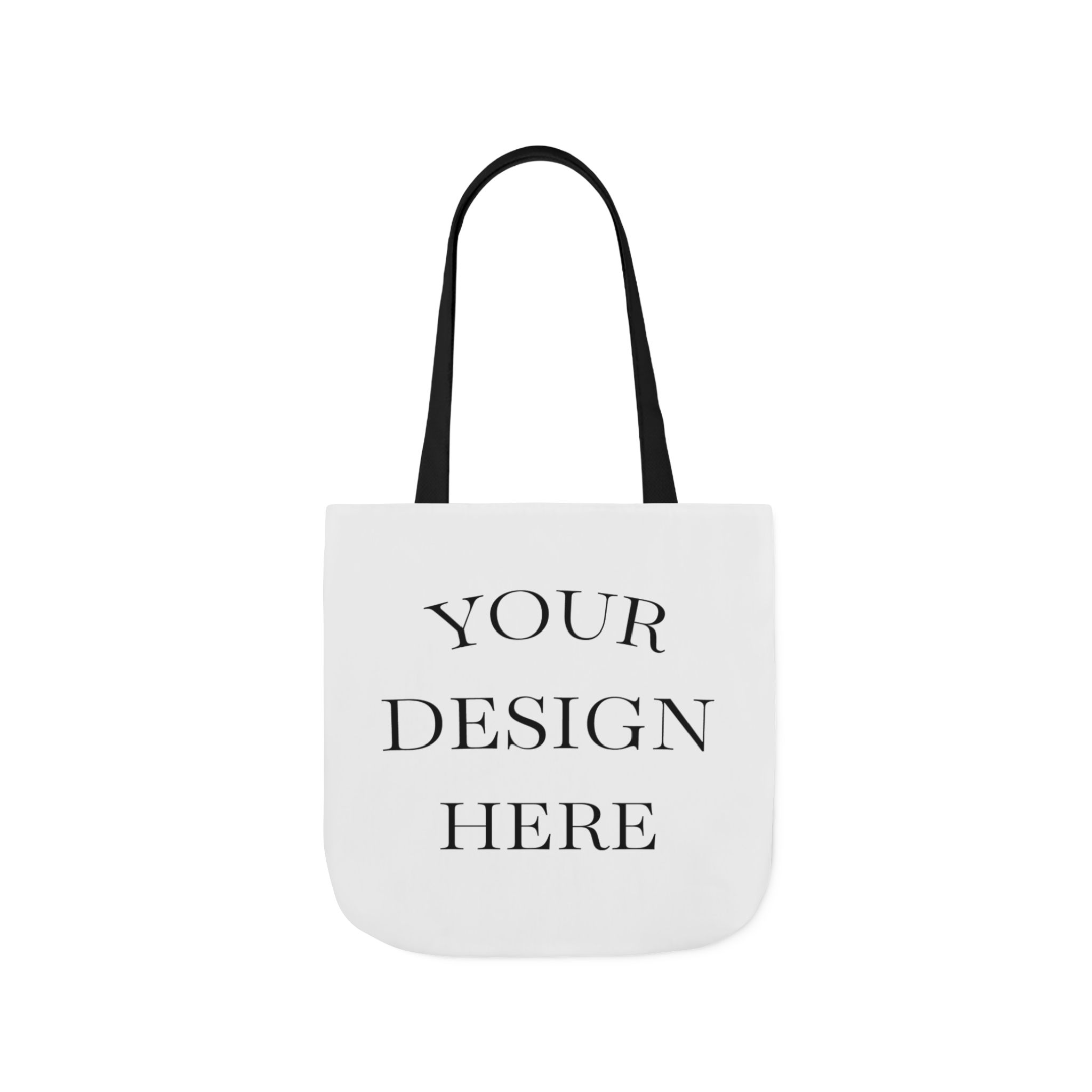 Canvas Tote Bag — Customizable Printed Canvas Tote with Color Strap Options - Image 10