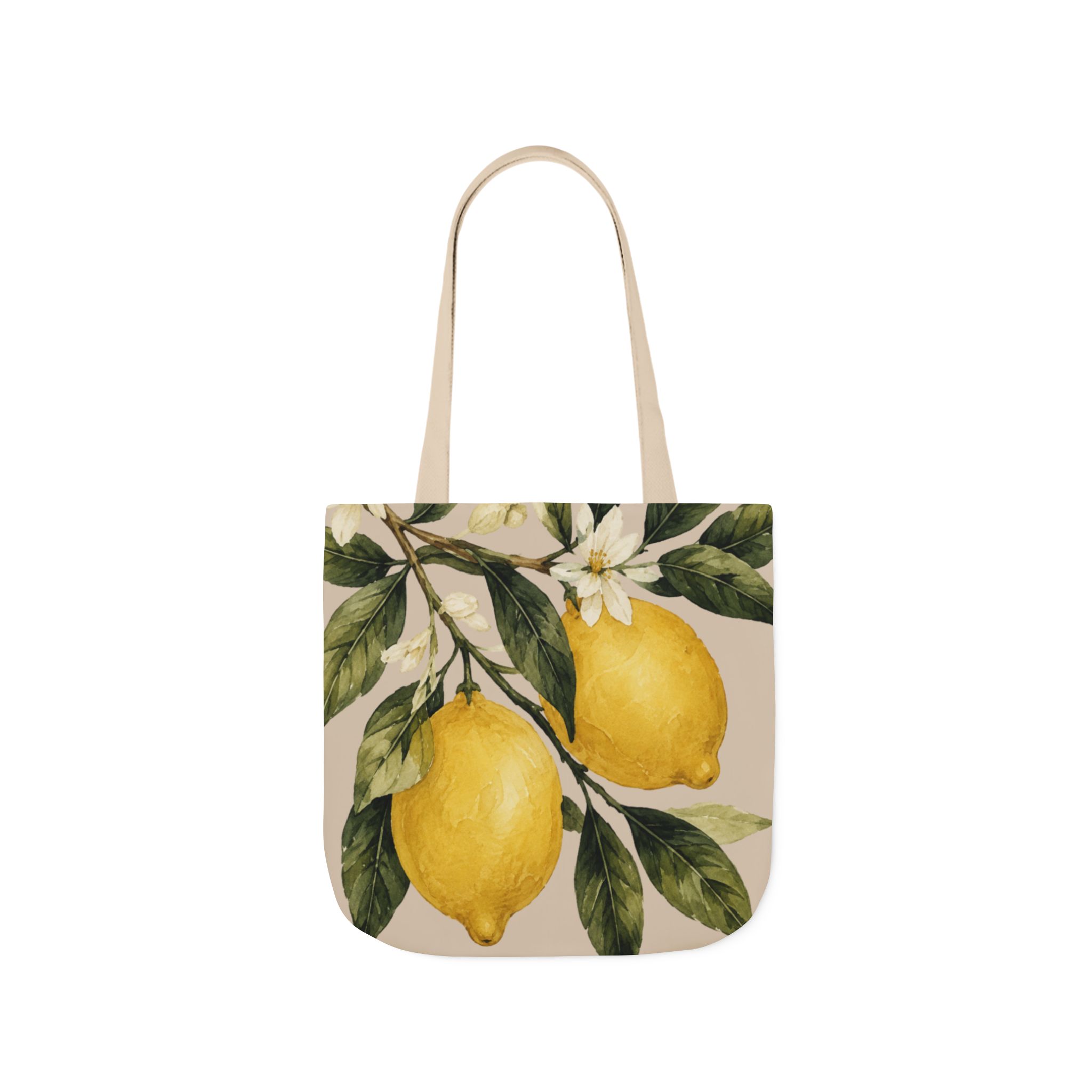 Lemon Canvas Tote Bag