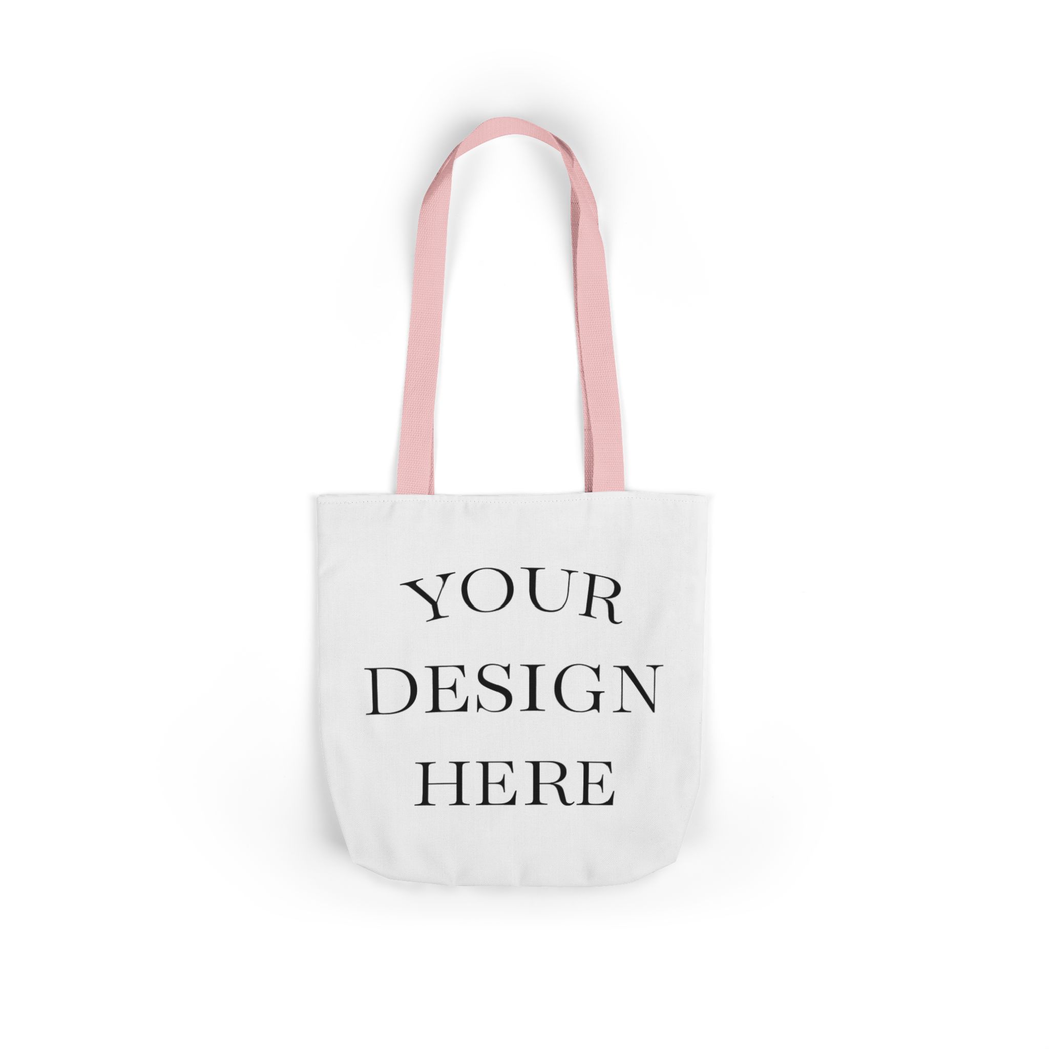 Canvas Tote Bag — Customizable Printed Canvas Tote with Color Strap Options - Image 6