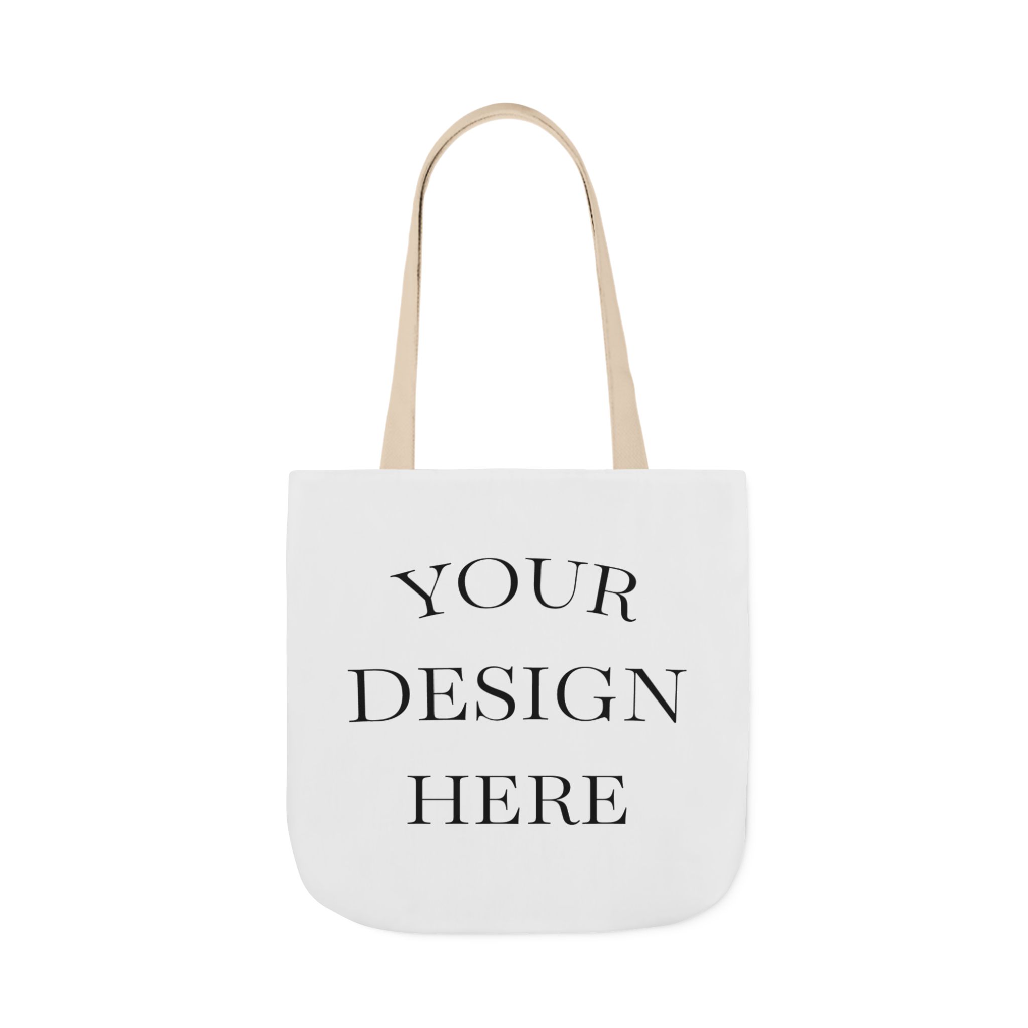 Canvas Tote Bag — Customizable Printed Canvas Tote with Color Strap Options - Image 14