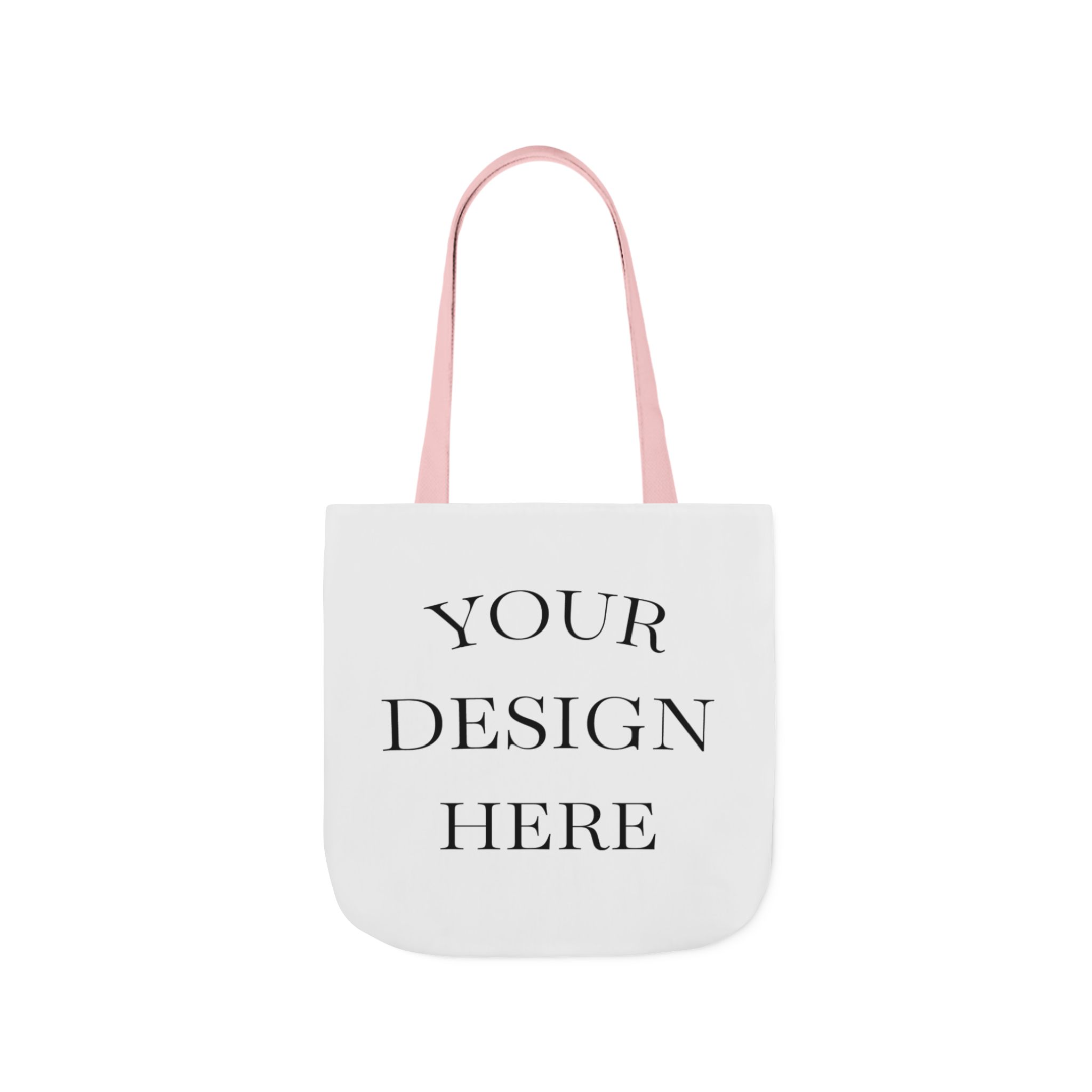 Canvas Tote Bag — Customizable Printed Tote with Color Strap Options - Image 6