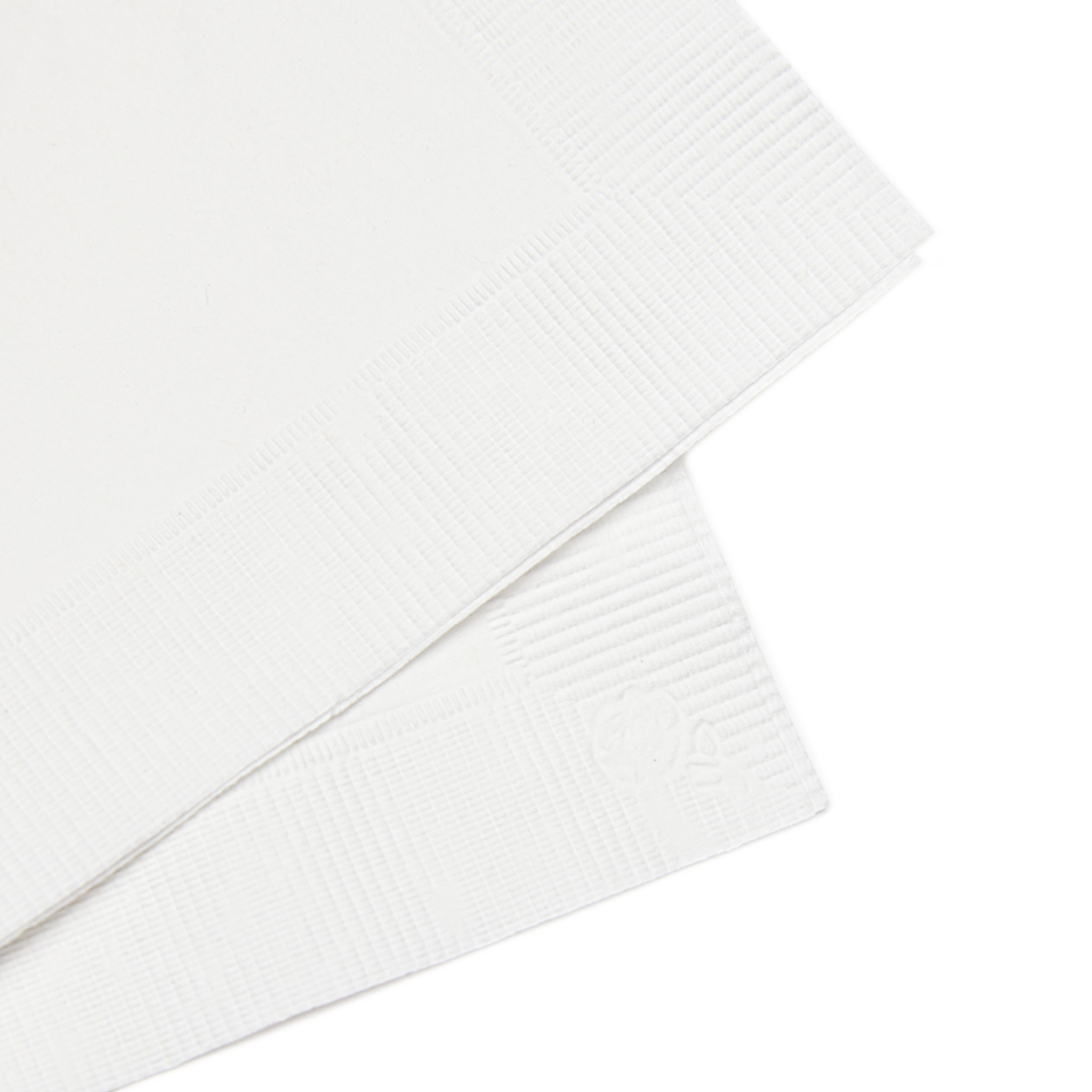 White Coined Napkins — Custom Printed Cocktail Napkins - Image 3