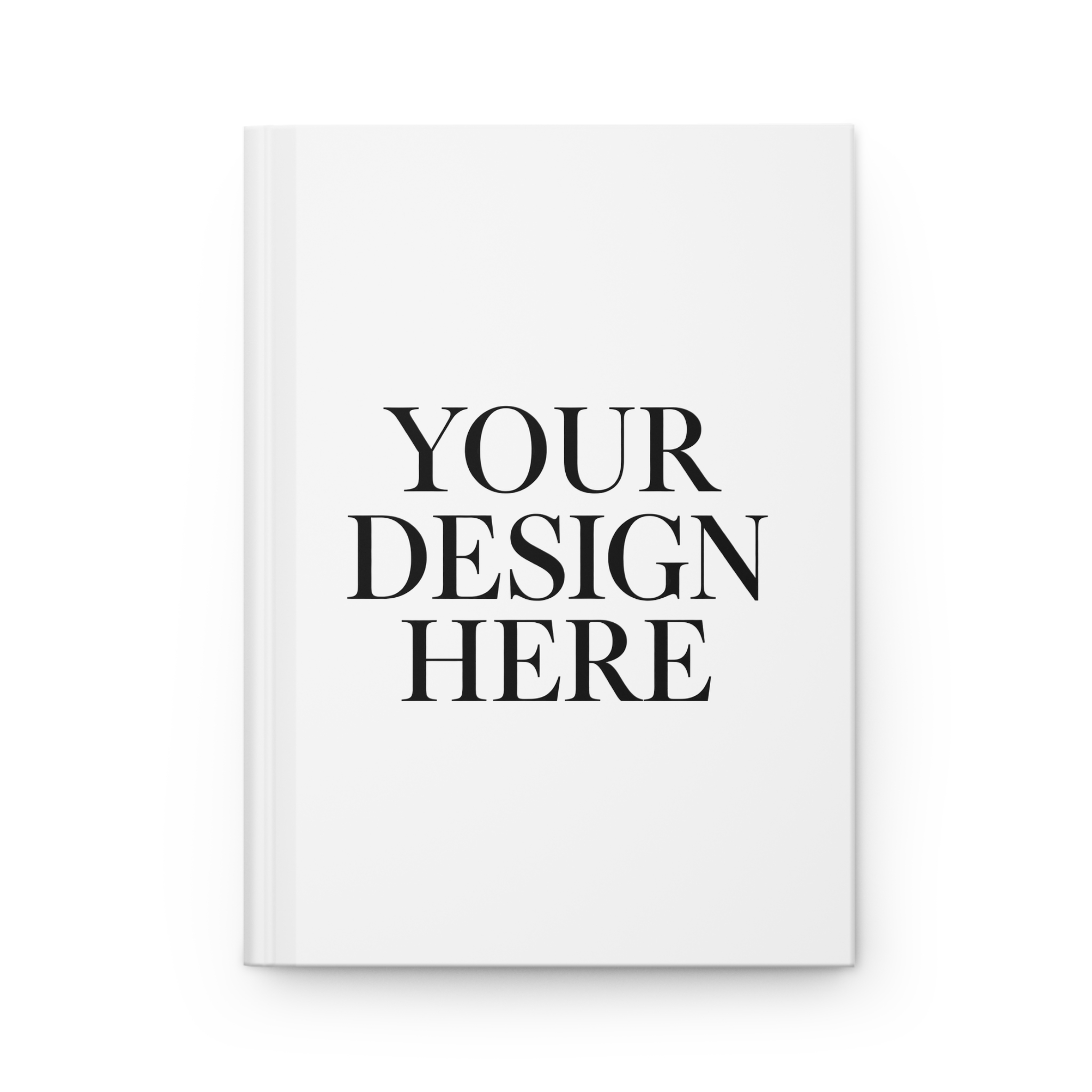 Matte Blank Hardcover Journal