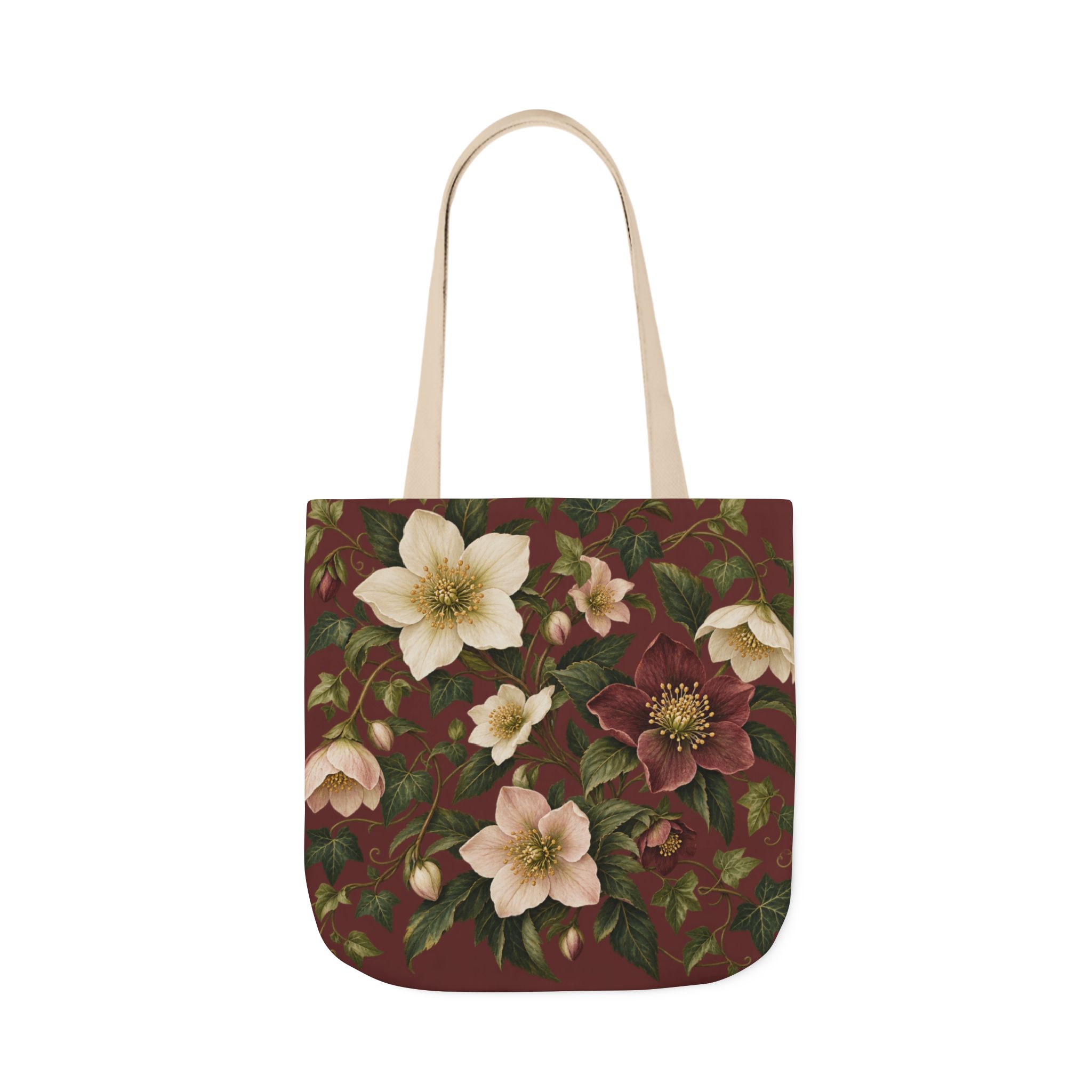 Winter Garden Canvas Tote Bag